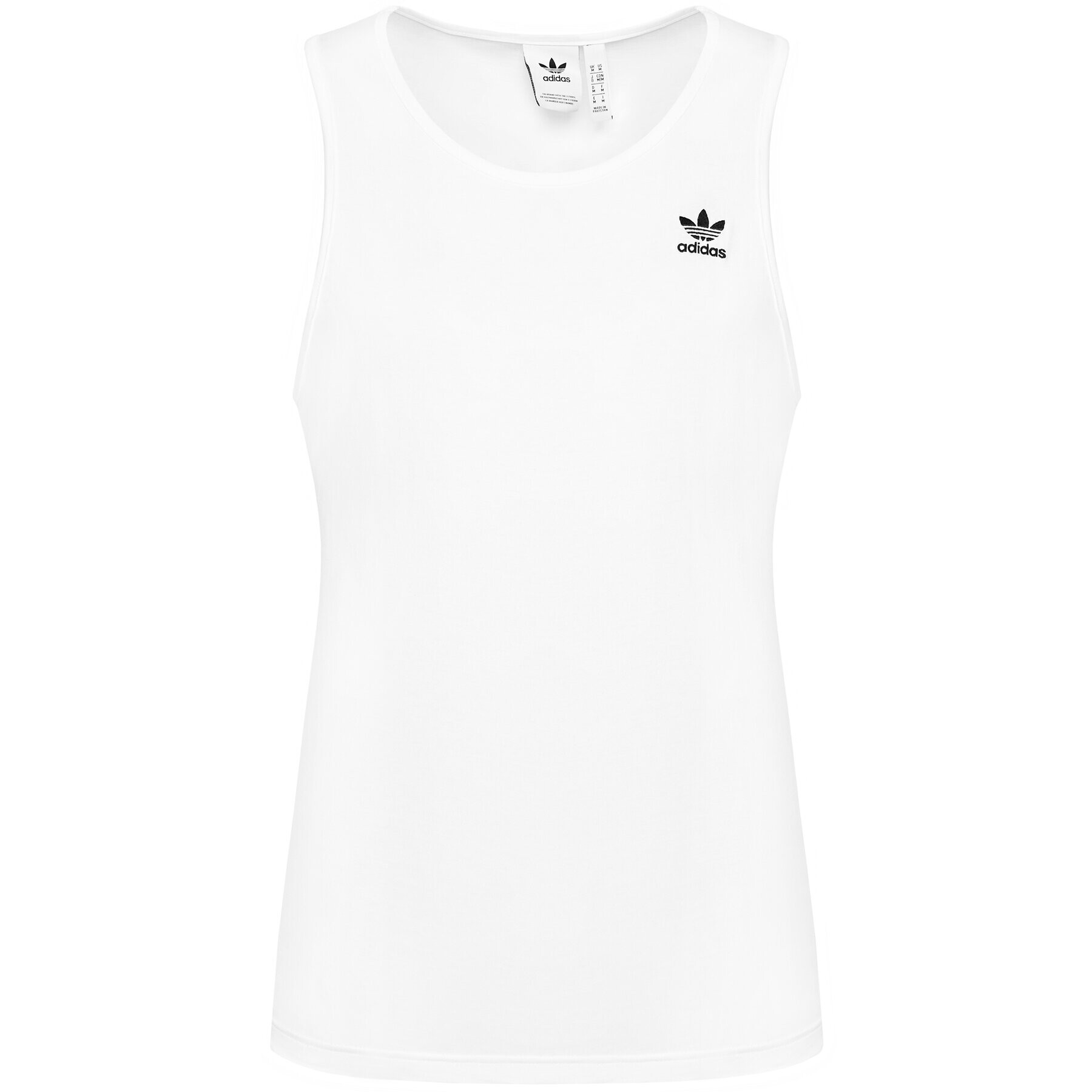 adidas Мъжки топ adicolor Essentials Trefoil H35497 Бял Regular Fit - Pepit.bg