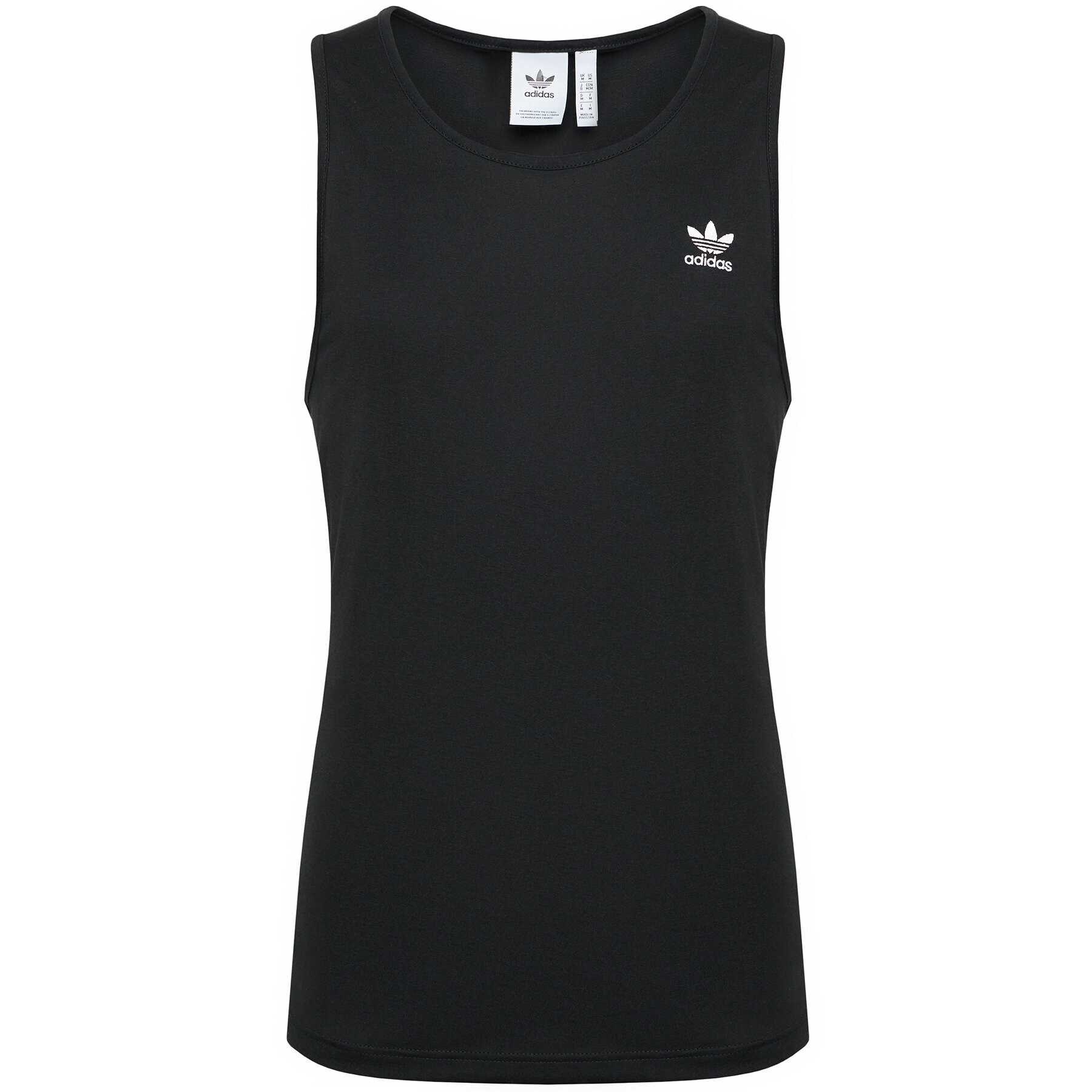 adidas Мъжки топ adicolor Essentials Trefoil H35498 Черен Regular Fit - Pepit.bg