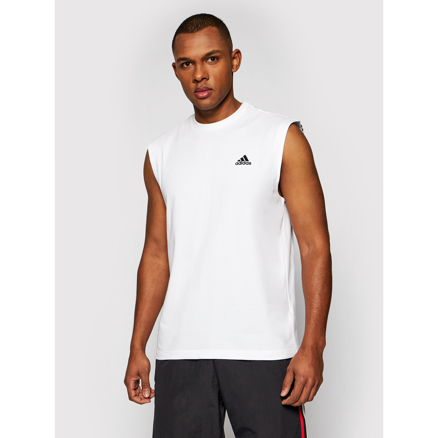 adidas Мъжки топ M Fi GP9517 Бял Regular Fit - Pepit.bg