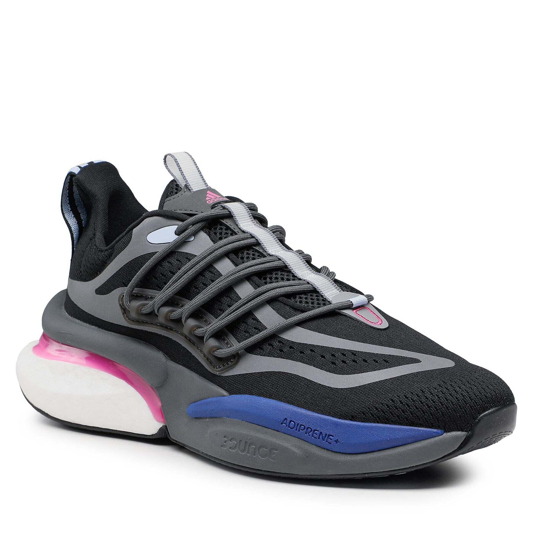 adidas Обувки Alphaboost V1 Sustainable BOOST Lifestyle Running Shoes HP6612 Черен - Pepit.bg