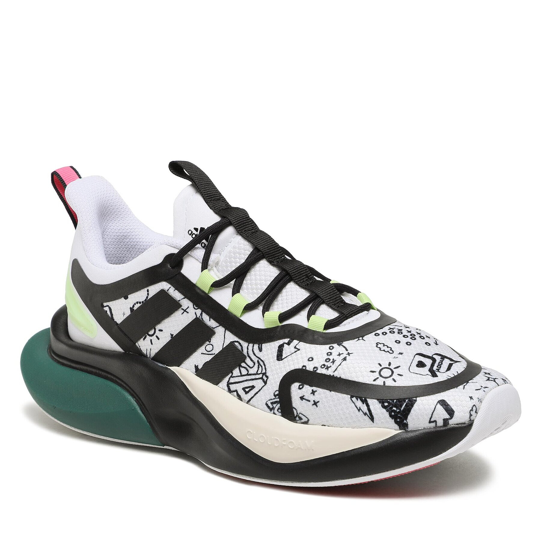 adidas Обувки Alphabounce+ Shoes IG0170 Бял - Pepit.bg