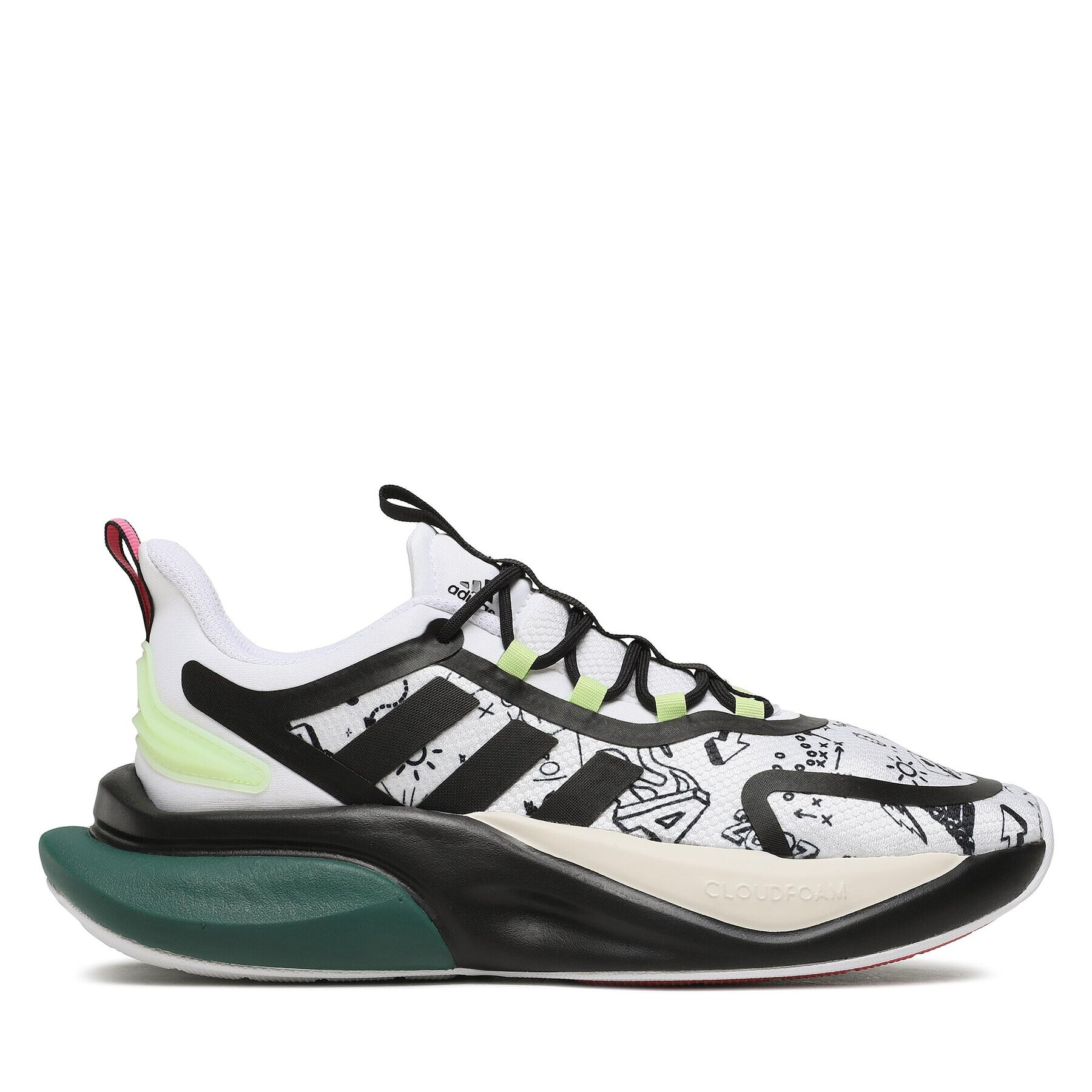 adidas Обувки Alphabounce+ Shoes IG0170 Бял - Pepit.bg