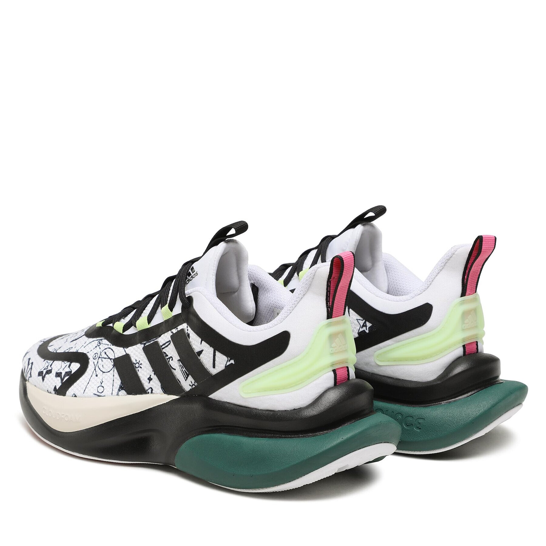 adidas Обувки Alphabounce+ Shoes IG0170 Бял - Pepit.bg