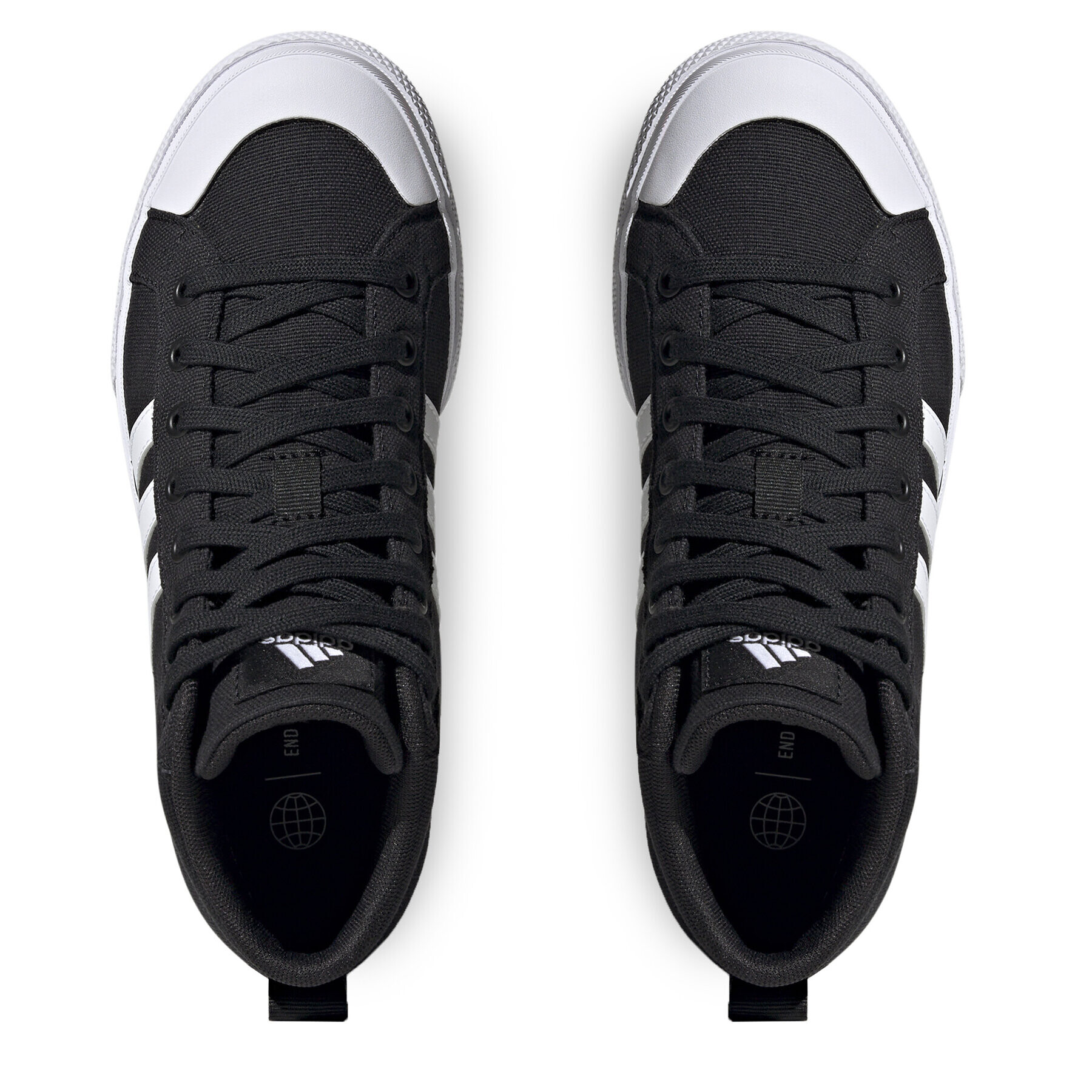 adidas Обувки Bravada 2.0 Platform Mid IE2317 Черен - Pepit.bg