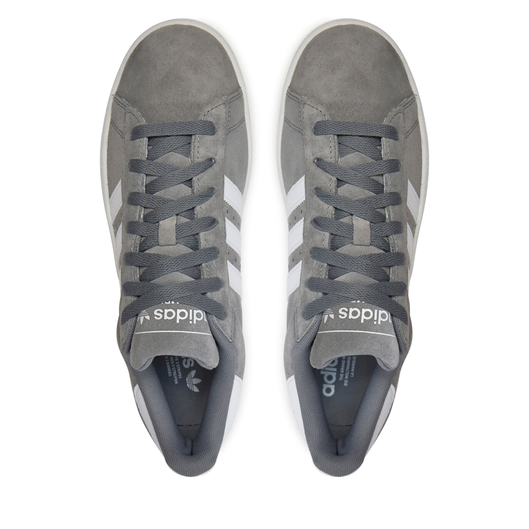 adidas Обувки Campus 2 ID9843 Сив - Pepit.bg