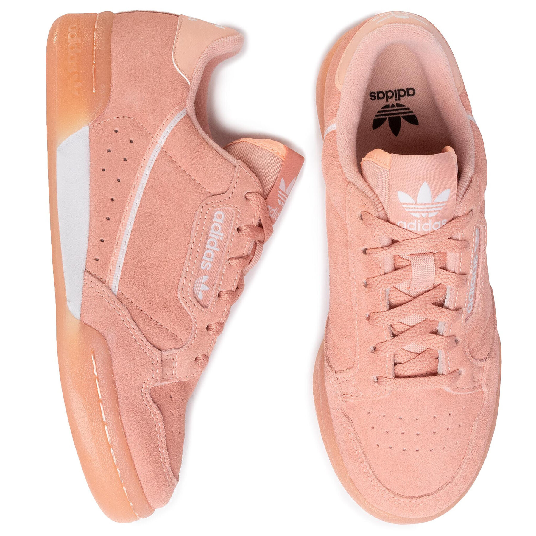 adidas Обувки Continental 80 J EF5105 Розов - Pepit.bg