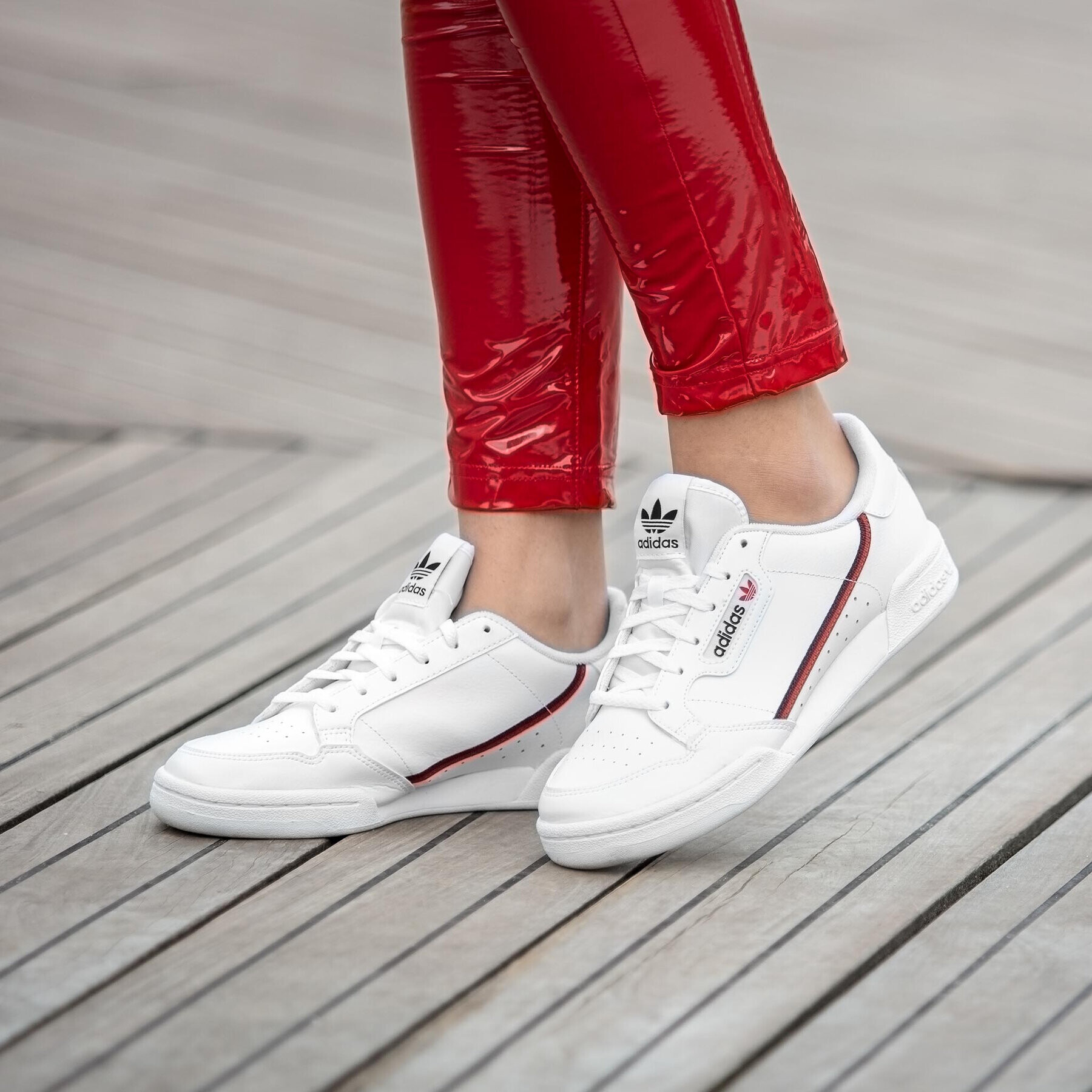 adidas Обувки Continental 80 J F99787 Бял - Pepit.bg