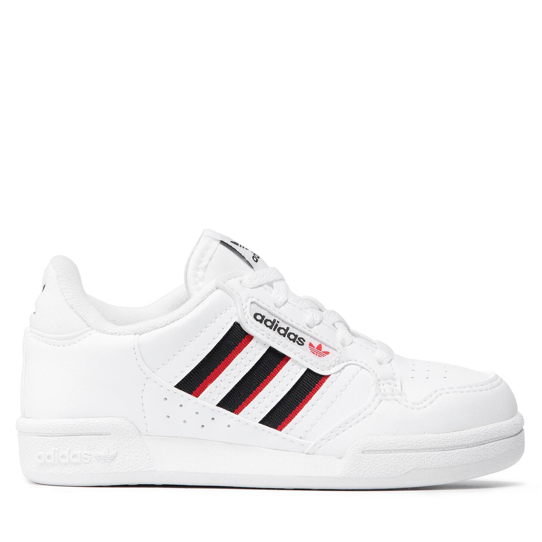 adidas Обувки Continental 80 Stripes C S42611 Бял - Pepit.bg