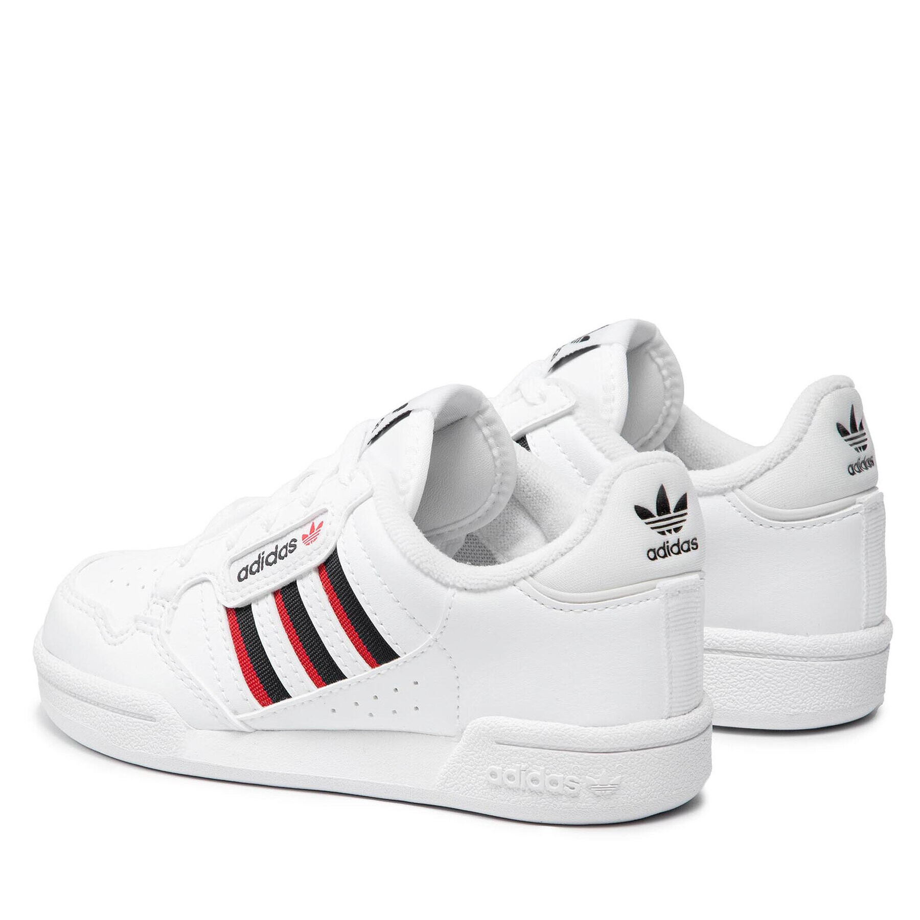 adidas Обувки Continental 80 Stripes C S42611 Бял - Pepit.bg