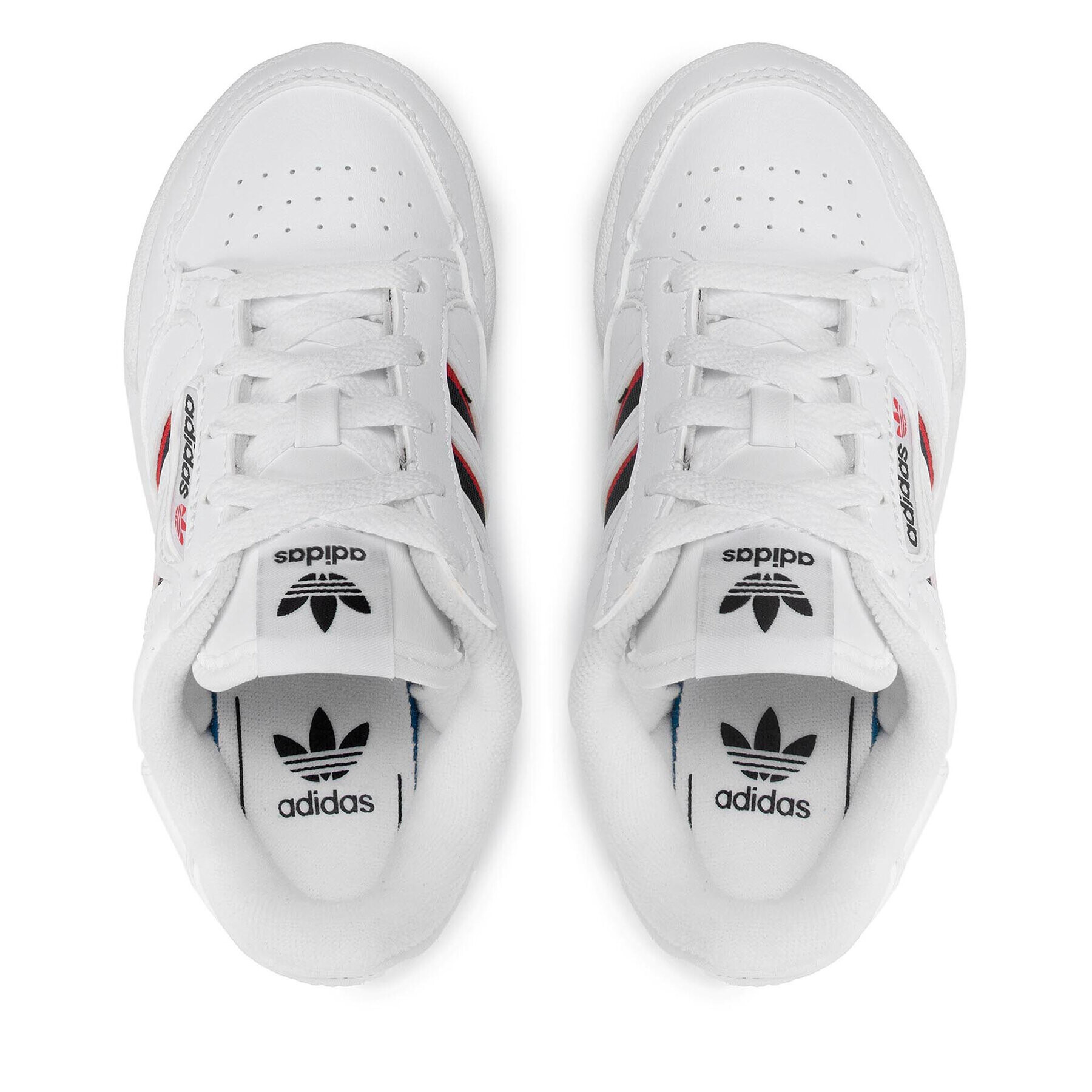 adidas Обувки Continental 80 Stripes C S42611 Бял - Pepit.bg