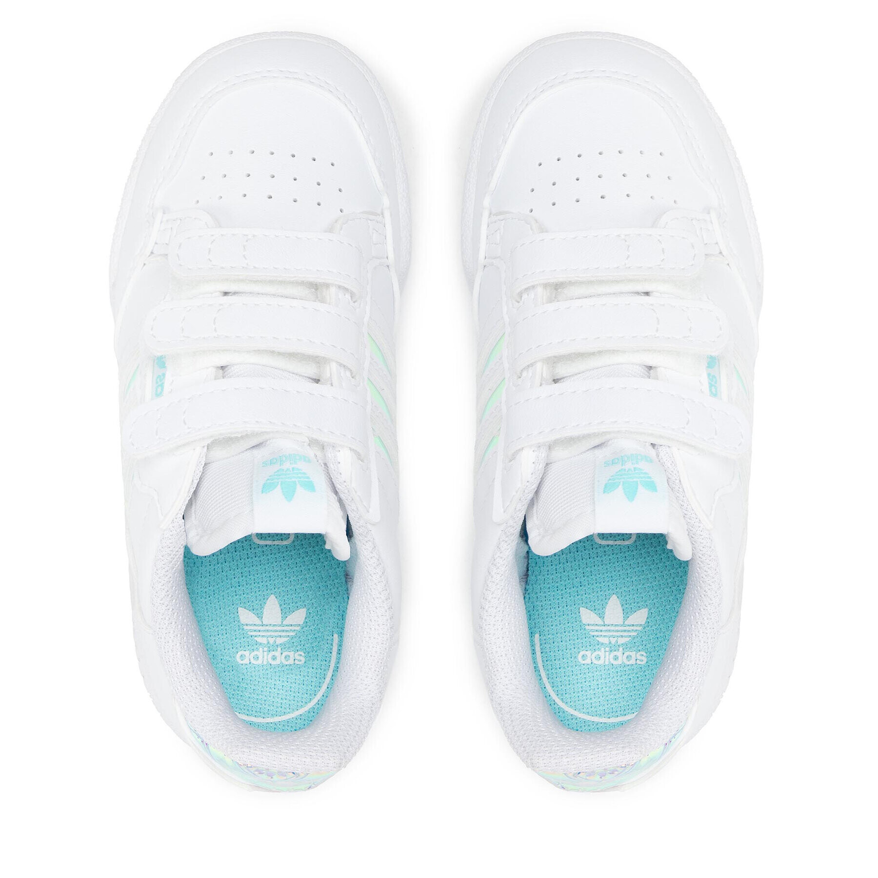 adidas Обувки Continental 80 Stripes Cf GZ3262 Бял - Pepit.bg