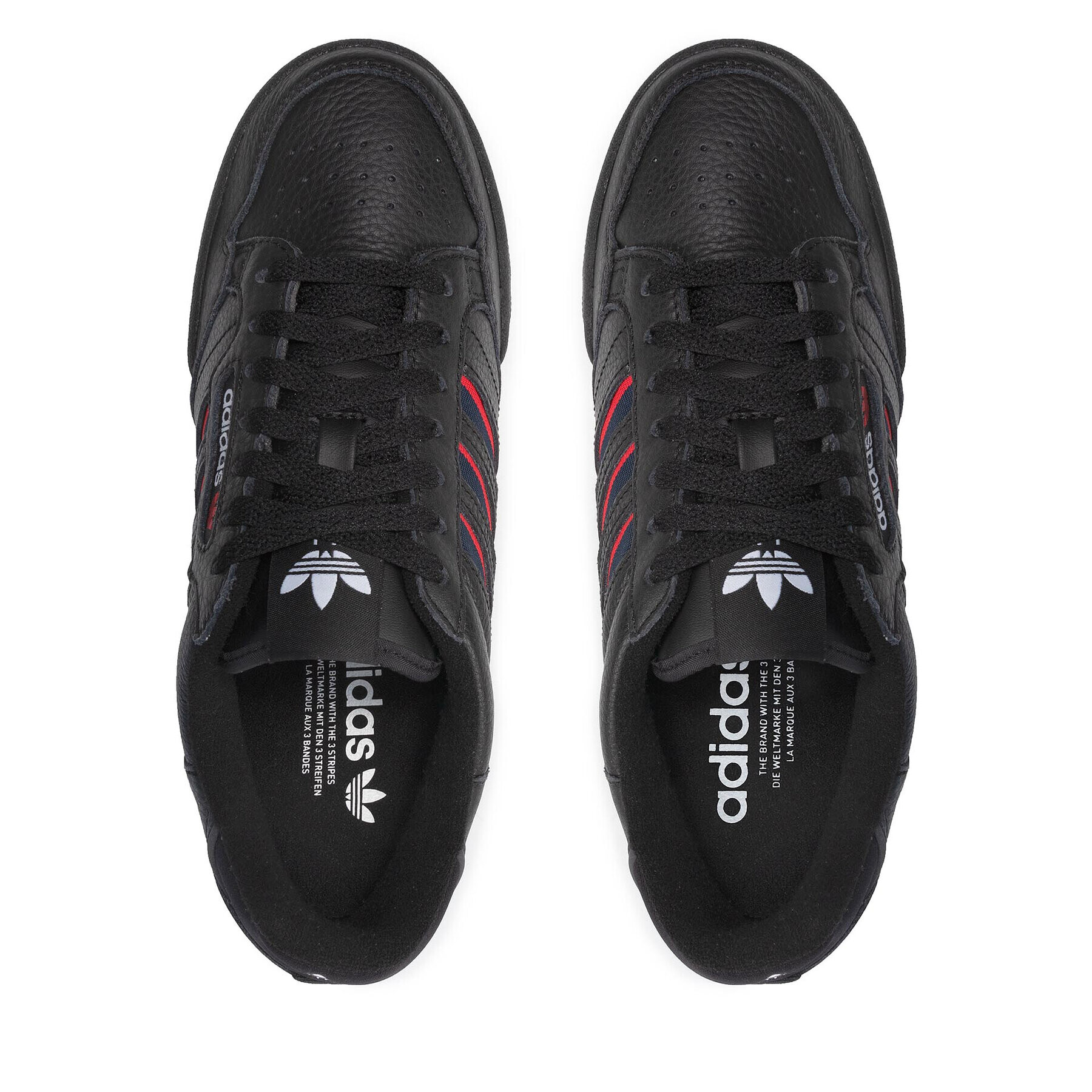 adidas Обувки Continental 80 Stripes FX5091 Черен - Pepit.bg