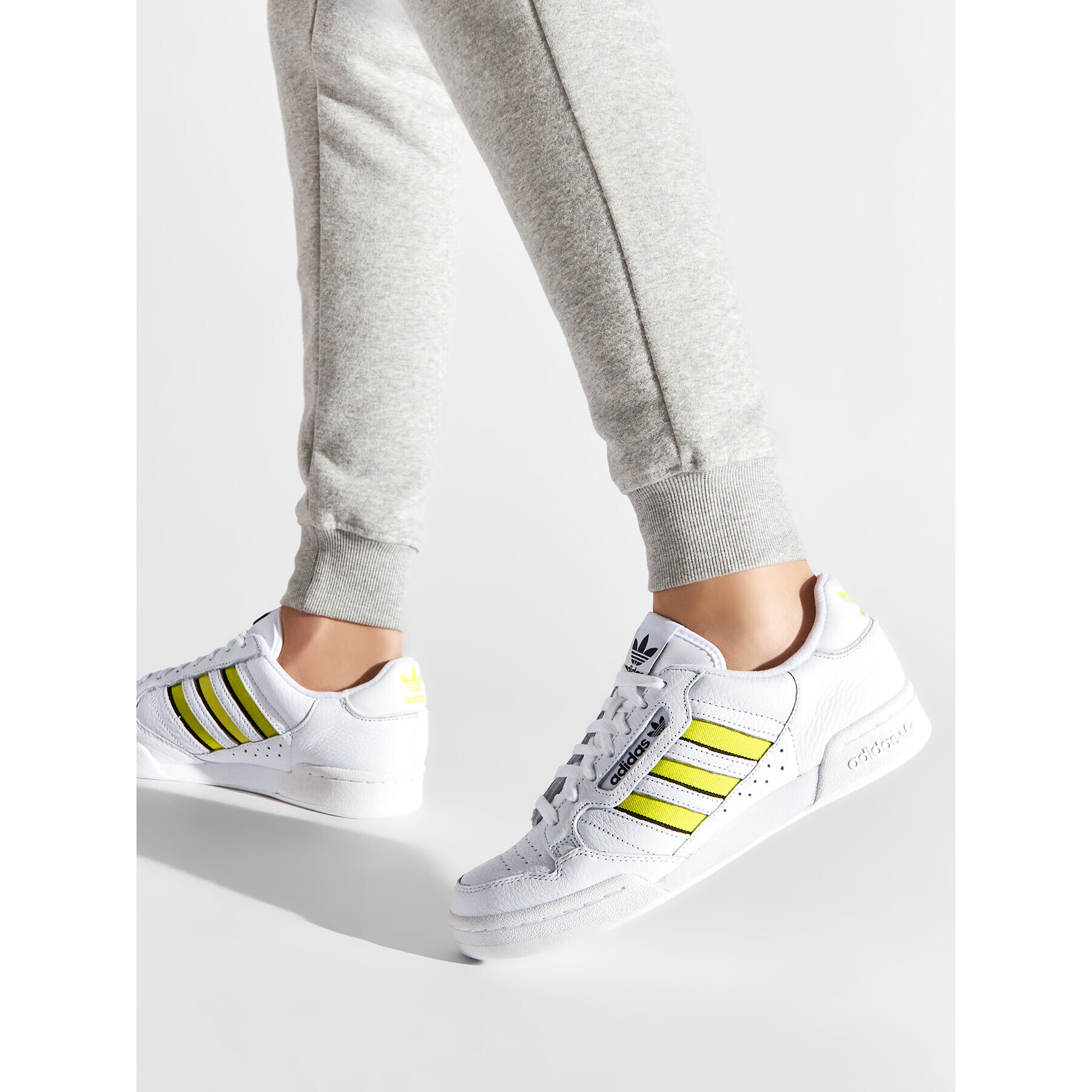 adidas Обувки Continental 80 Stripes GW0182 Бял - Pepit.bg