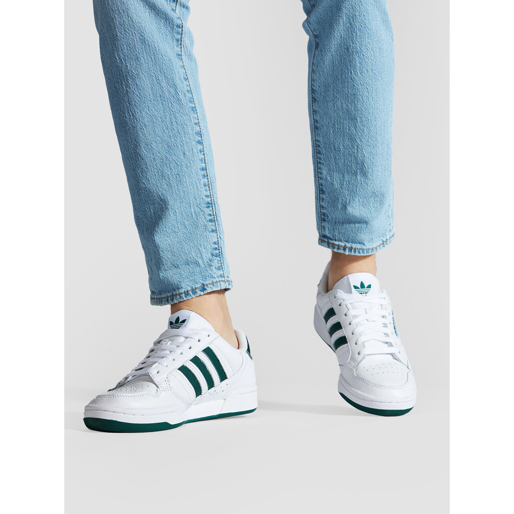 adidas Обувки Continental 80 Stripes GZ6260 Бял - Pepit.bg