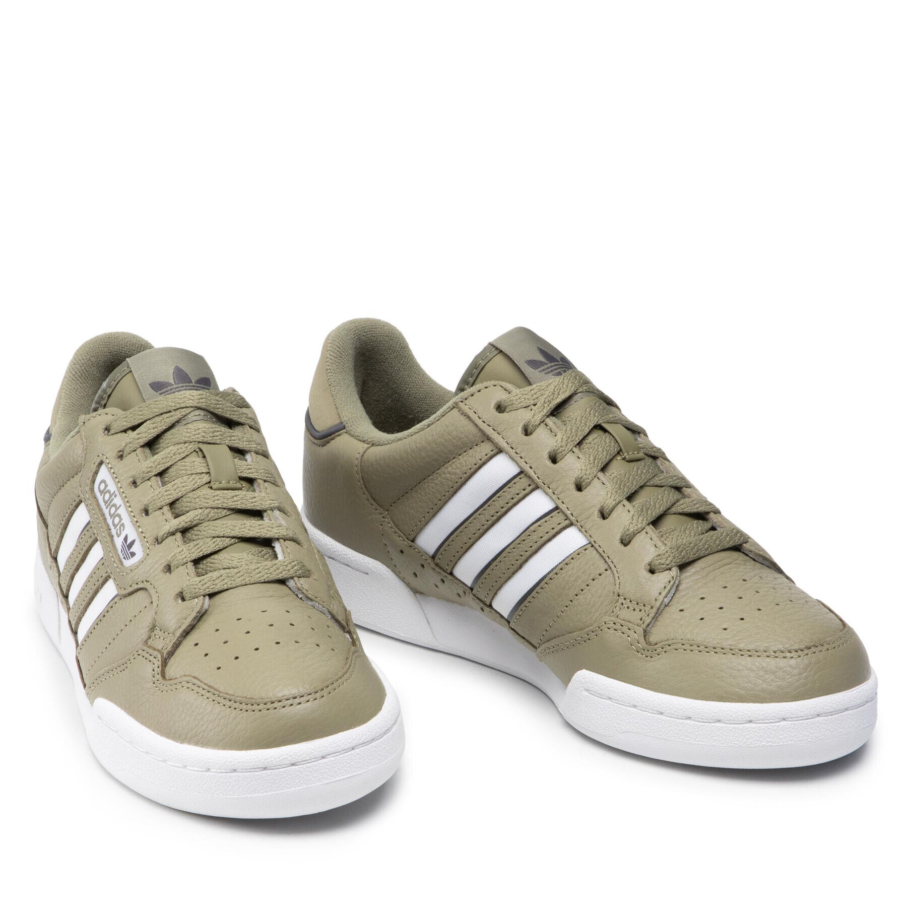 adidas Обувки Continental 80 Stripes GZ6264 Зелен - Pepit.bg