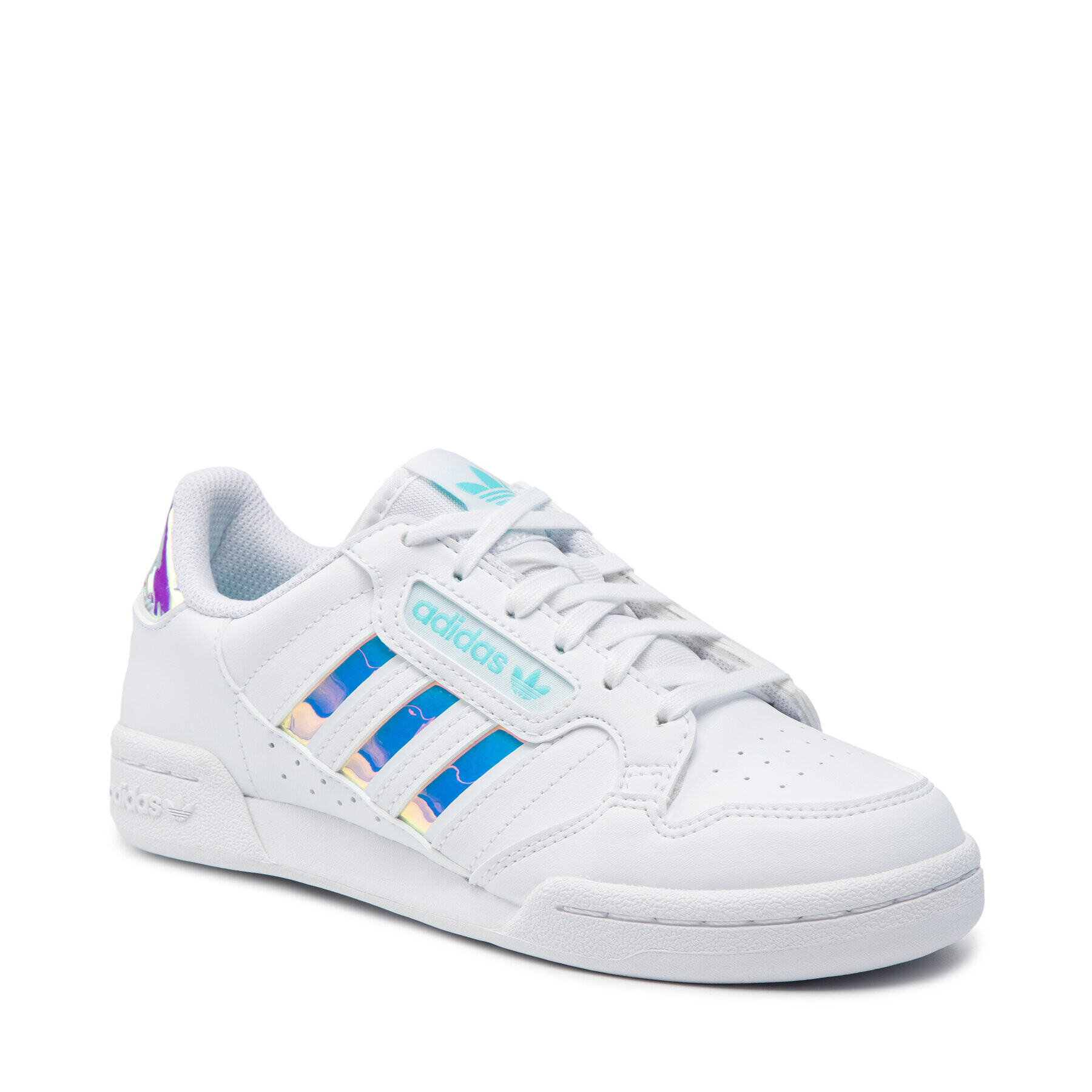 adidas Обувки Continental 80 Stripes J GZ3255 Бял - Pepit.bg