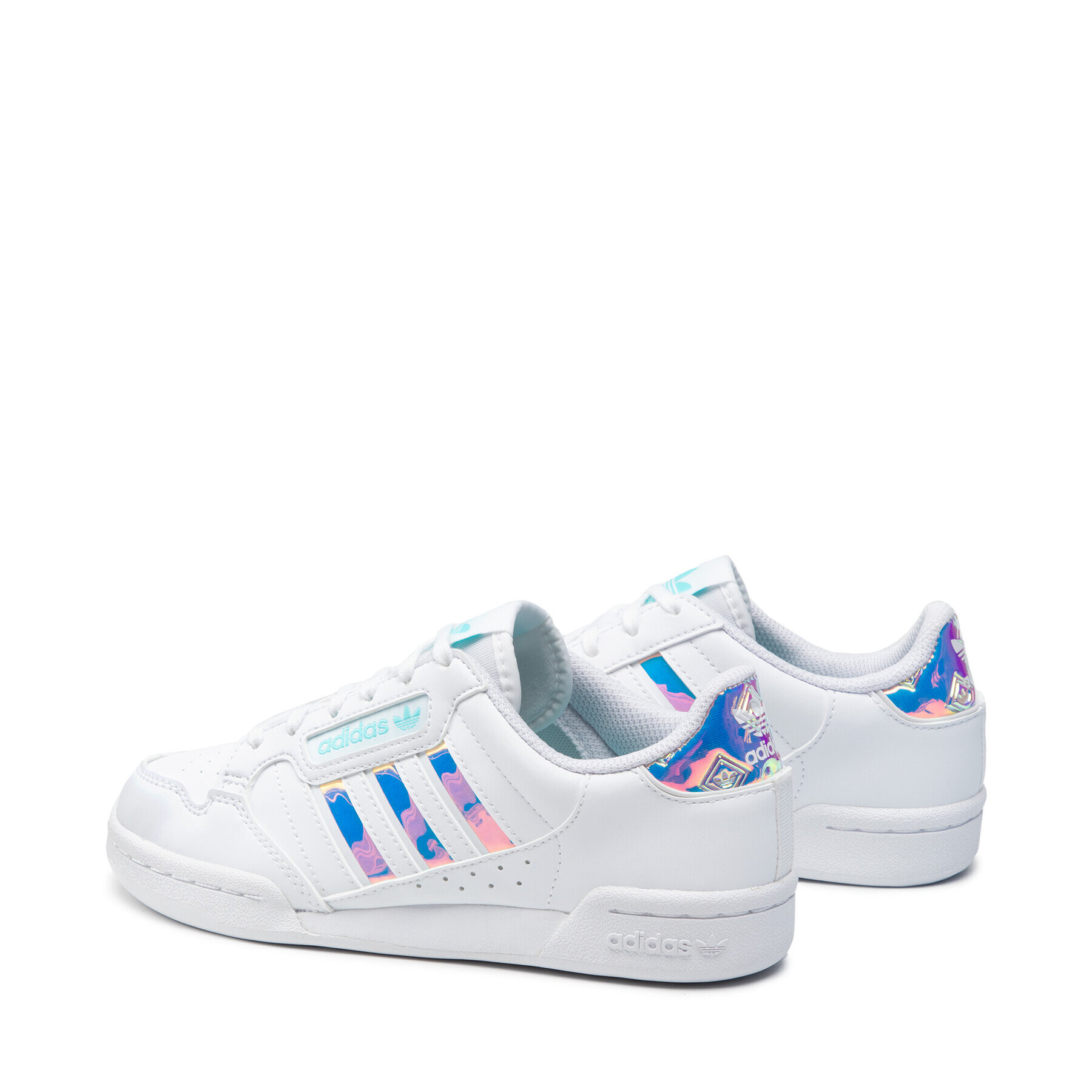 adidas Обувки Continental 80 Stripes J GZ3255 Бял - Pepit.bg