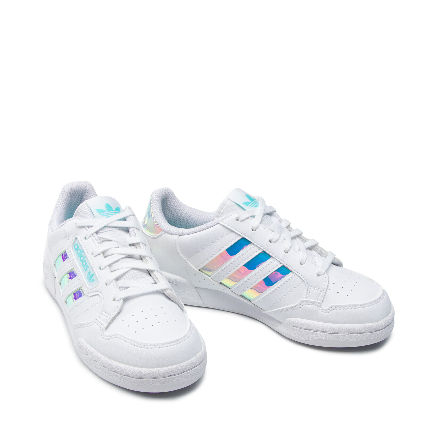 adidas Обувки Continental 80 Stripes J GZ3255 Бял - Pepit.bg