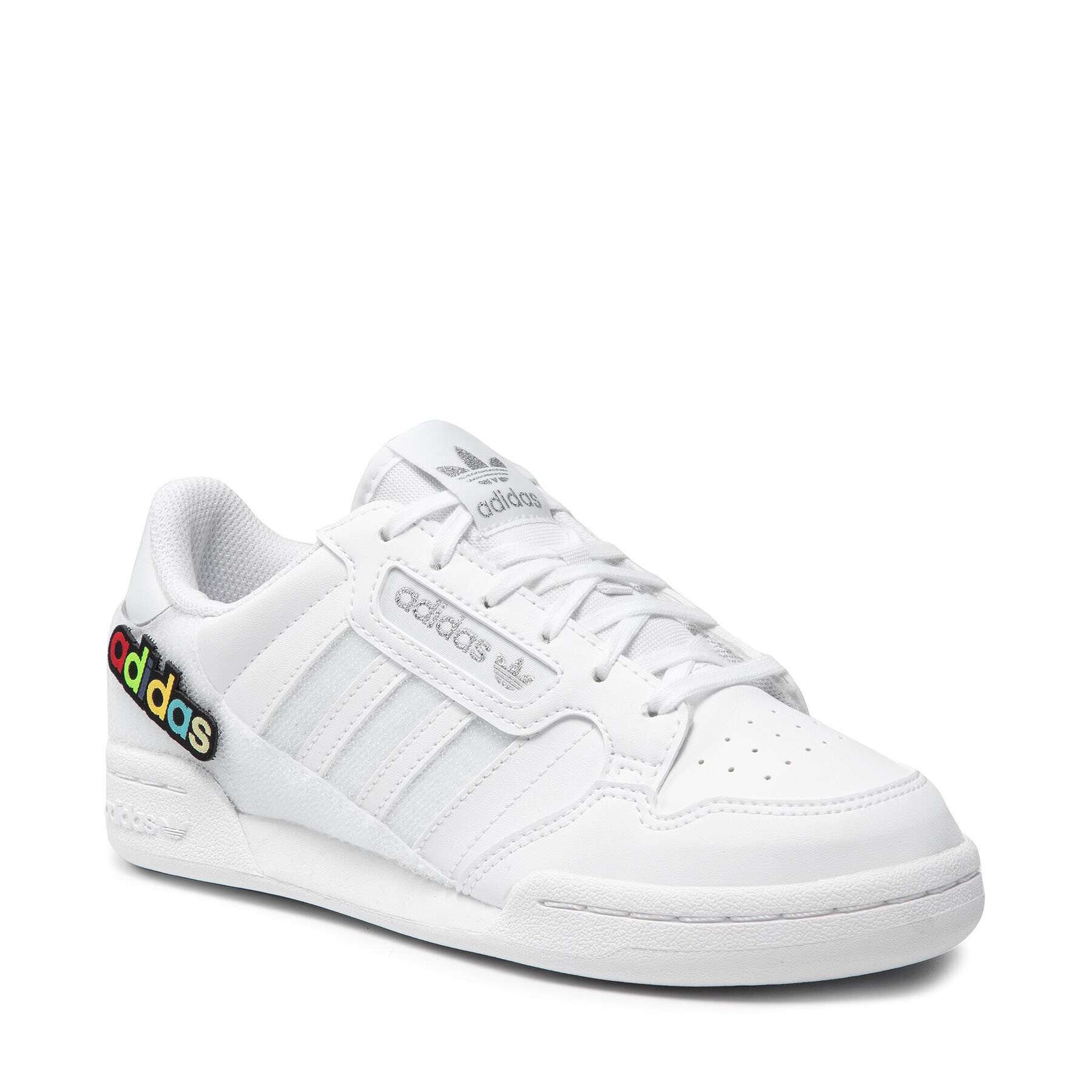 adidas Обувки Continental 80 Stripes J Q47341 Бял - Pepit.bg