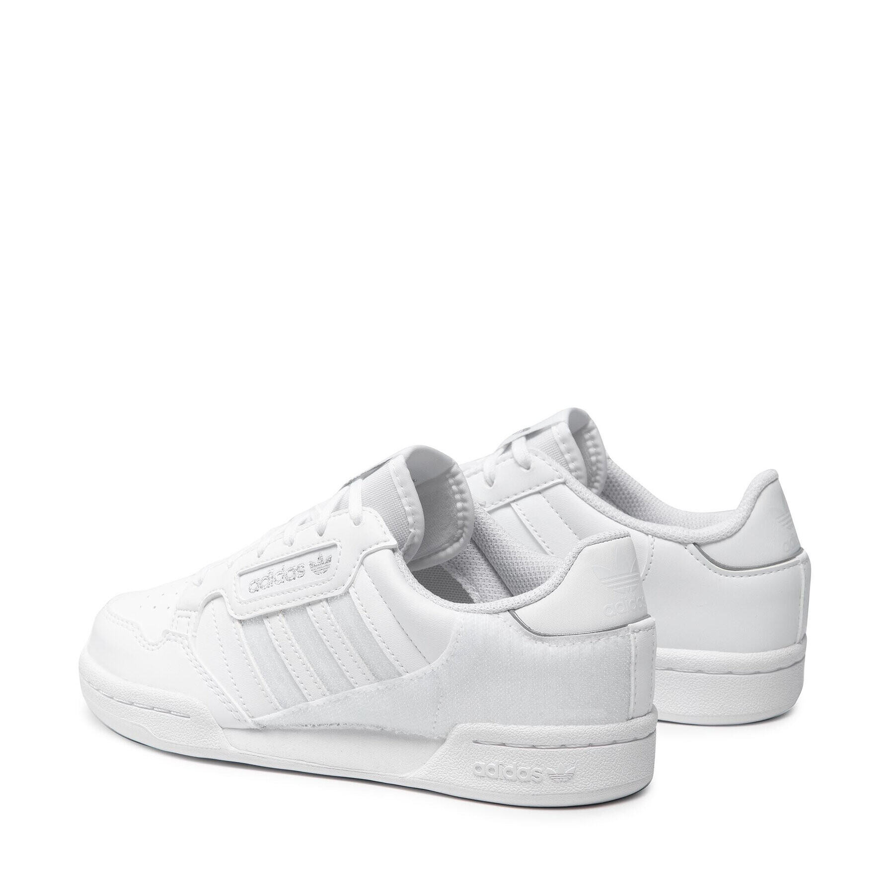 adidas Обувки Continental 80 Stripes J Q47341 Бял - Pepit.bg