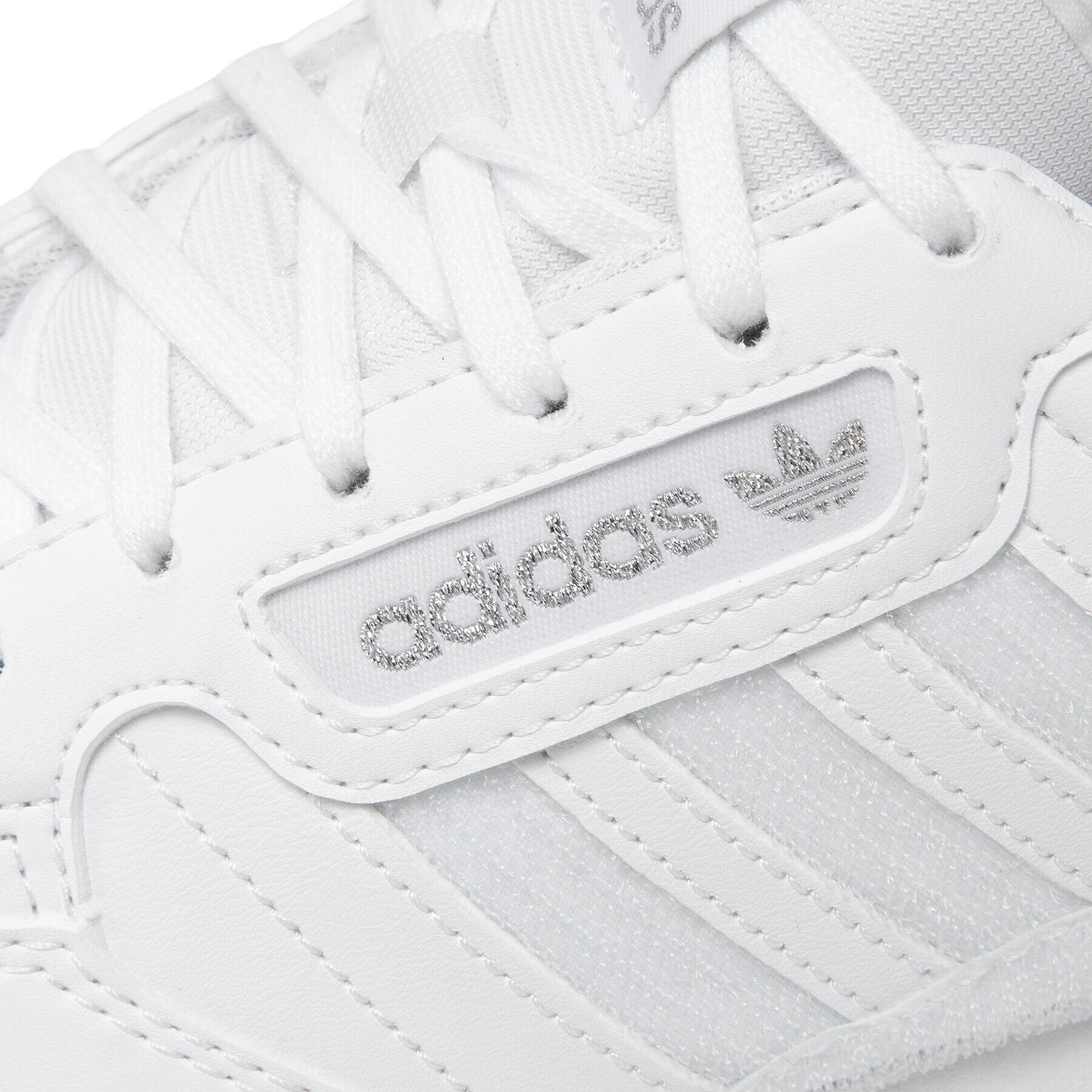 adidas Обувки Continental 80 Stripes J Q47341 Бял - Pepit.bg