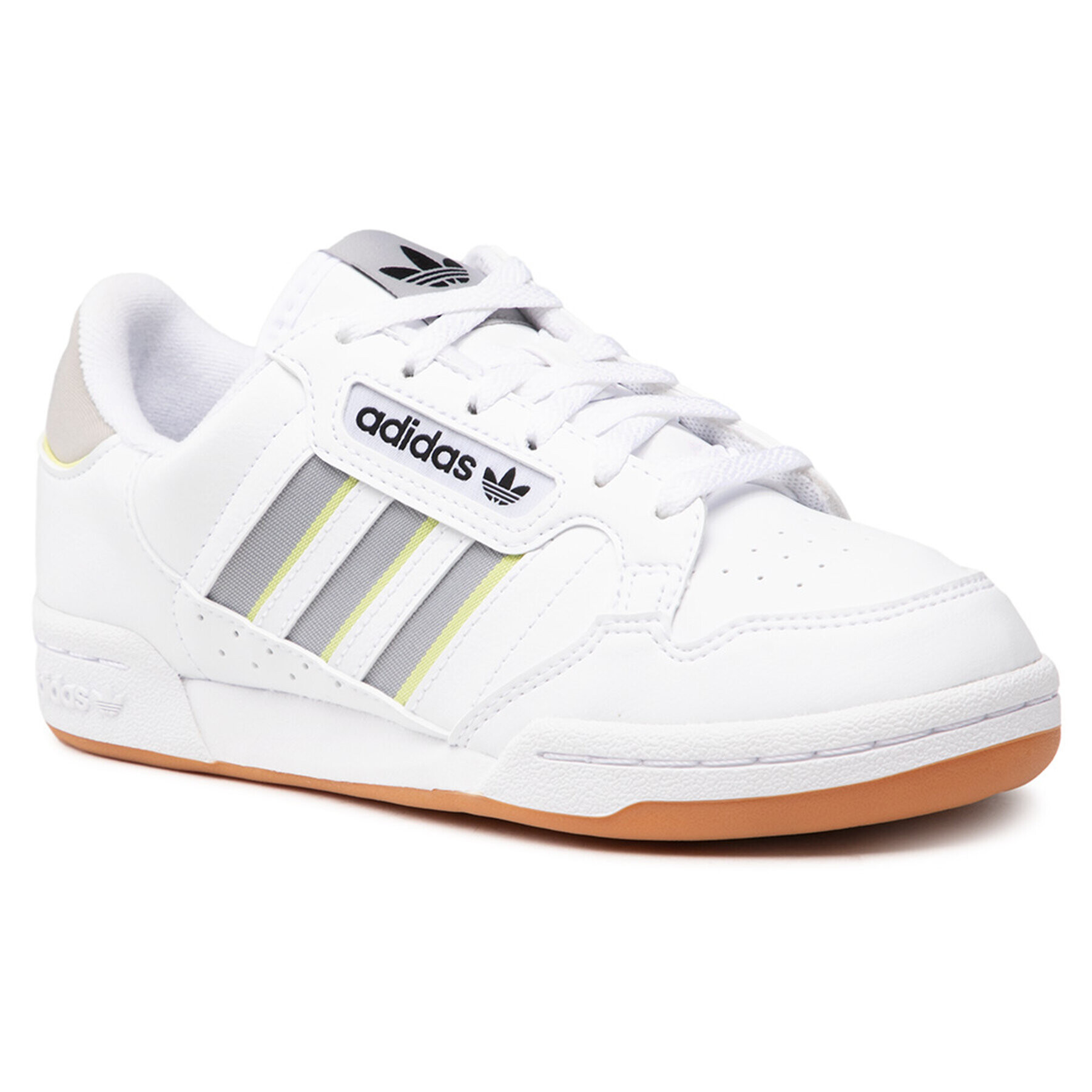 adidas Обувки Continental 80 Stripes J S42615 Бял - Pepit.bg