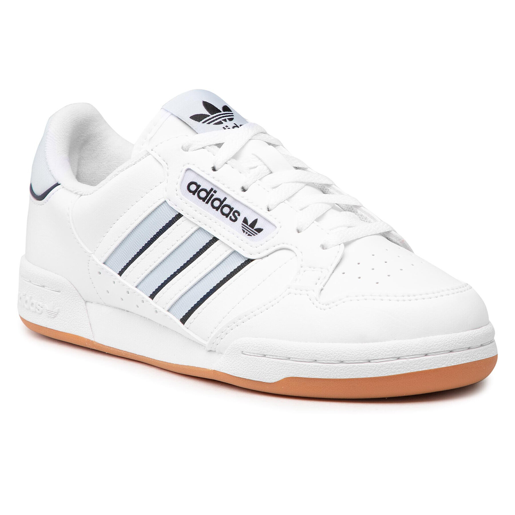 adidas Обувки Continental 80 Stripes J S42616 Бял - Pepit.bg