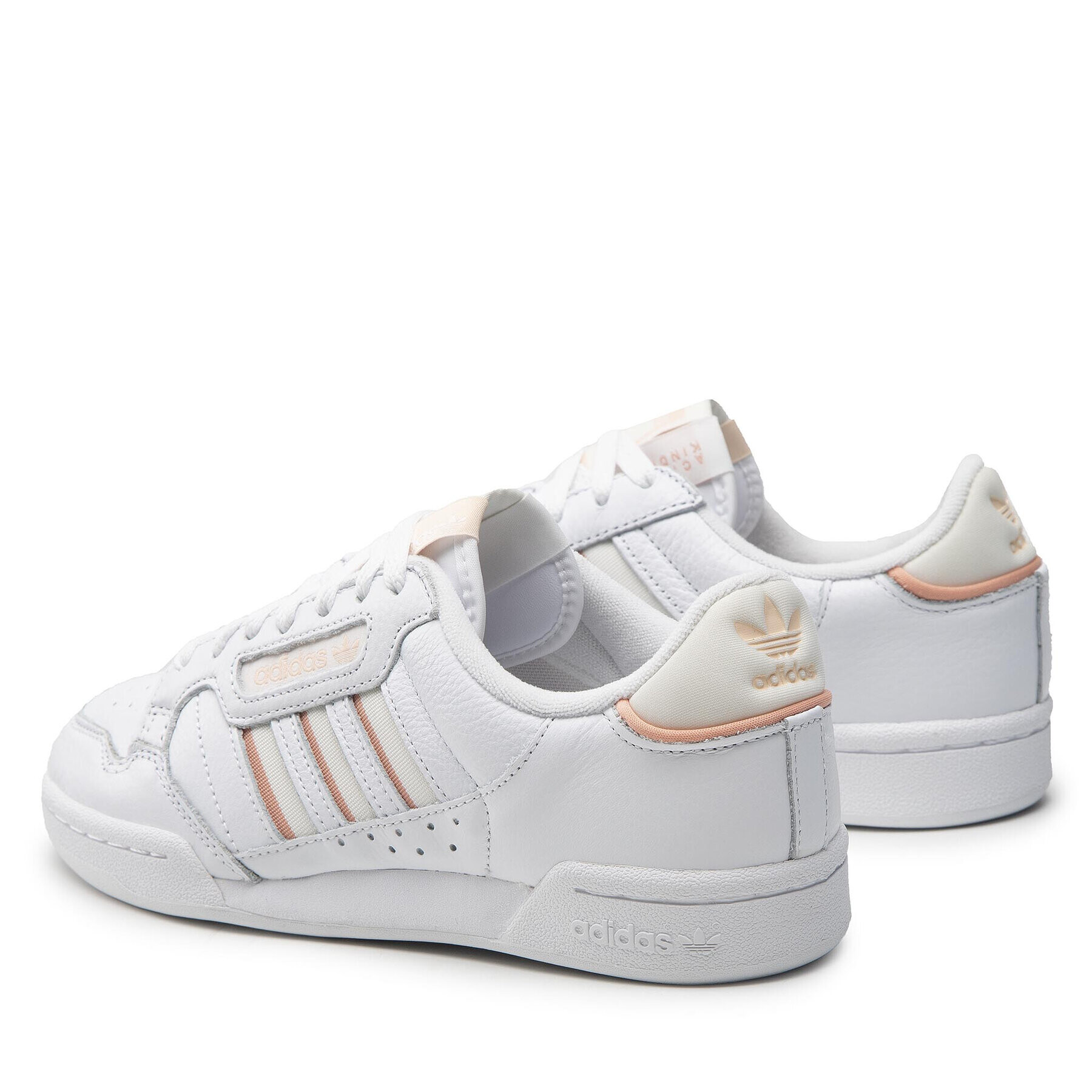 adidas Обувки Continental 80 Stripes W GX4432 Бял - Pepit.bg