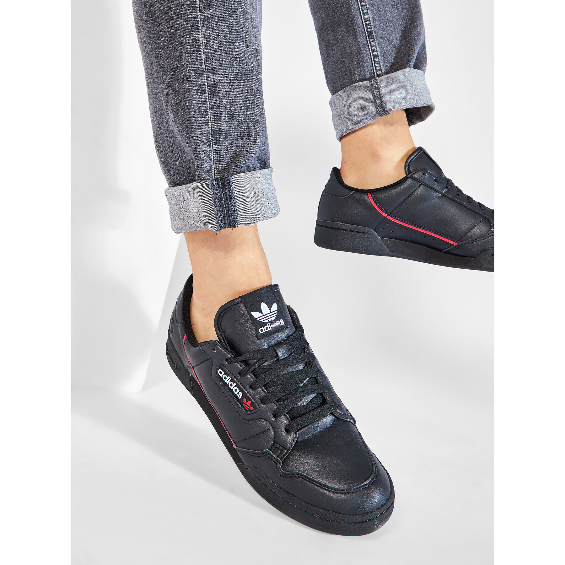adidas Обувки Continental 80 Vegan H02783 Черен - Pepit.bg