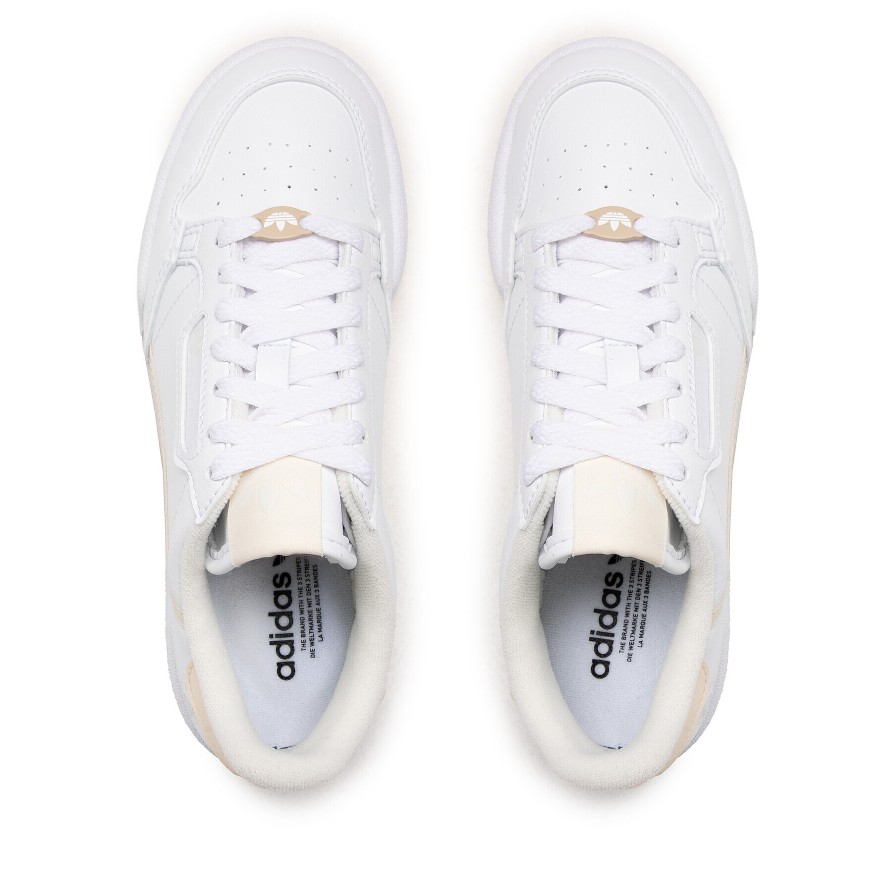 adidas Обувки Continental 80 Vegan W GZ0785 Бял - Pepit.bg