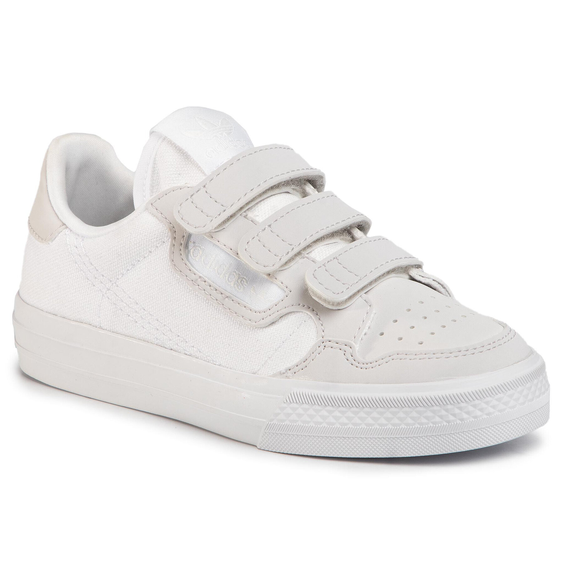 adidas Обувки Continental Vulc Cf C EG9096 Бял - Pepit.bg