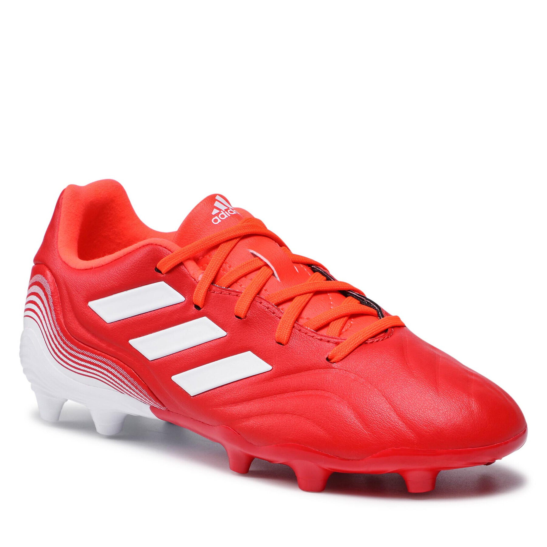 adidas Обувки Copa Sense.3 Fg J FY6153 Червен - Pepit.bg