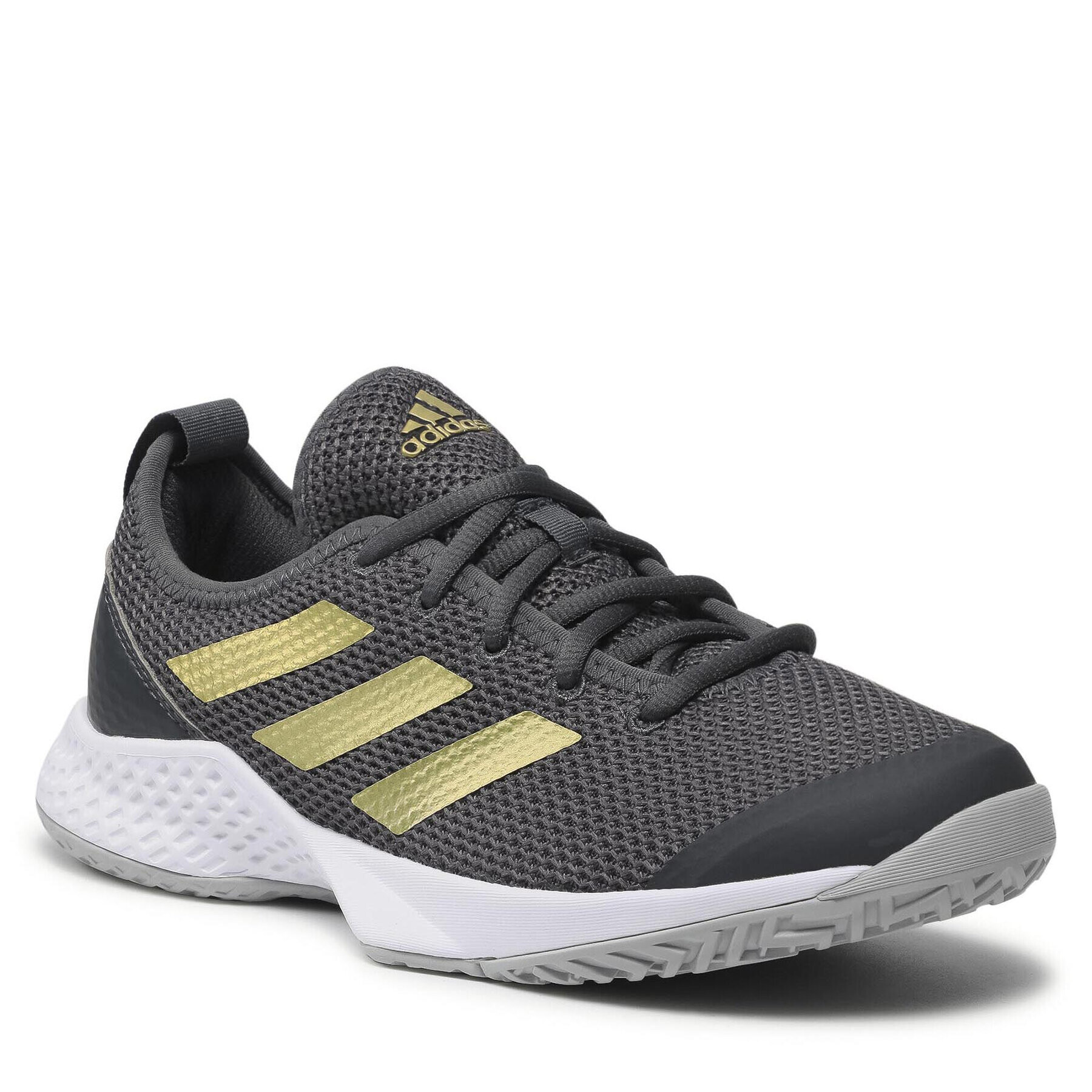 adidas Обувки Court Control H00943 Сив - Pepit.bg
