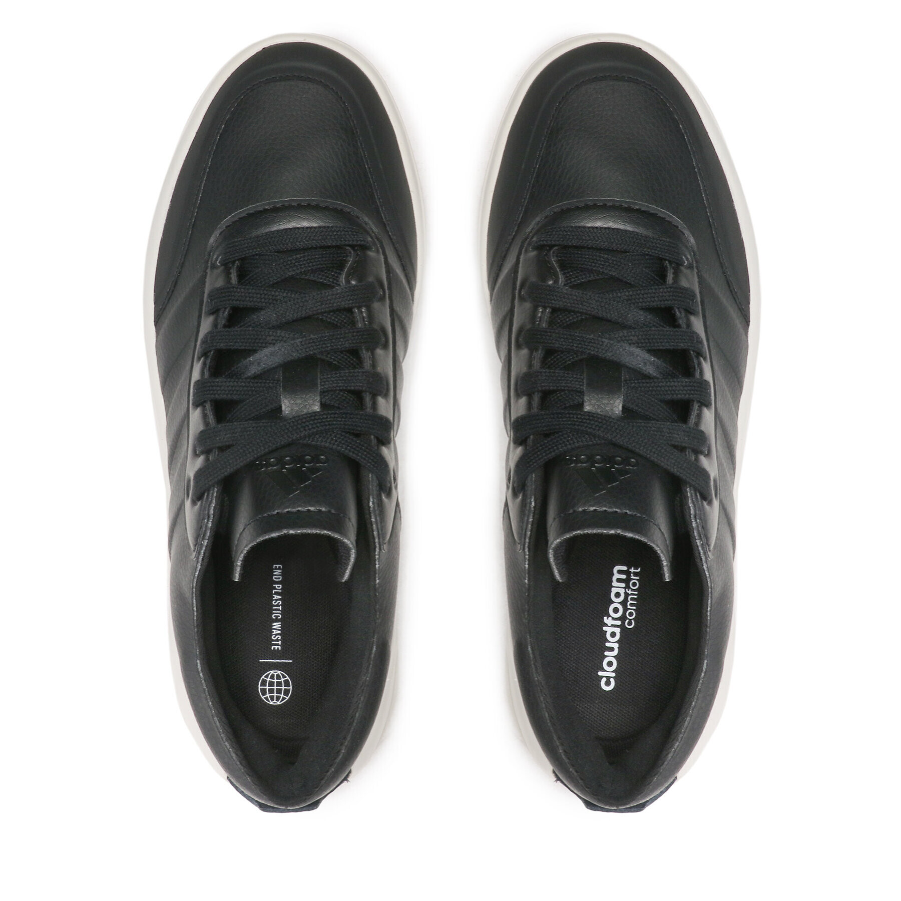 adidas Обувки Court Revival Cloudfoam Modern Lifestyle Court Comfort Shoes HP2611 Черен - Pepit.bg