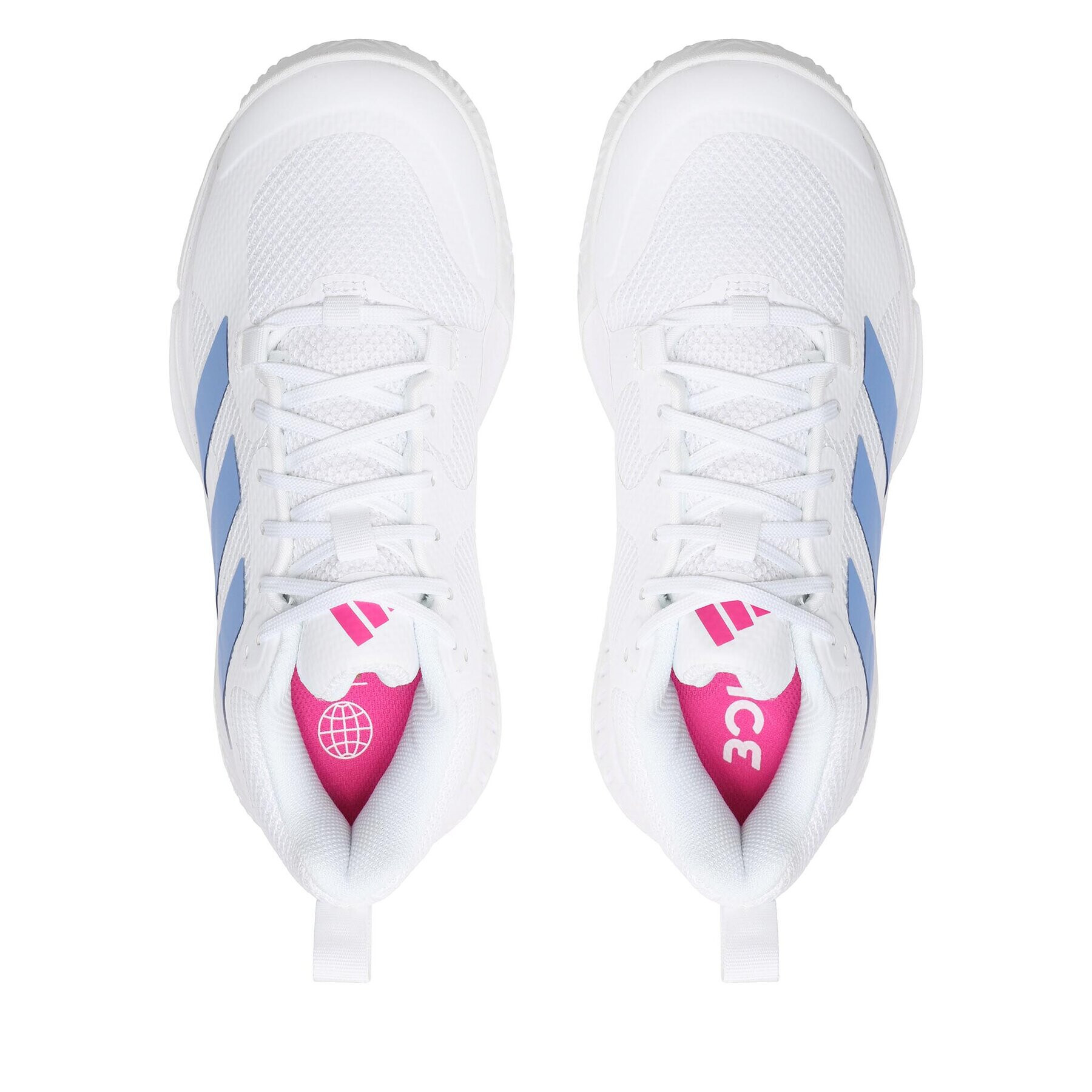 adidas Обувки Court Team Bounce 2.0 Shoes HR1234 Бял - Pepit.bg