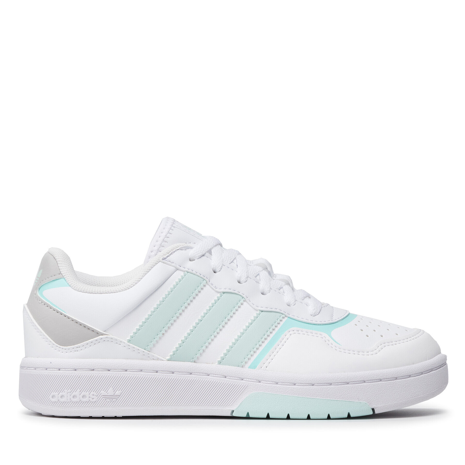 adidas Обувки Courtic J GY3637 Бял - Pepit.bg