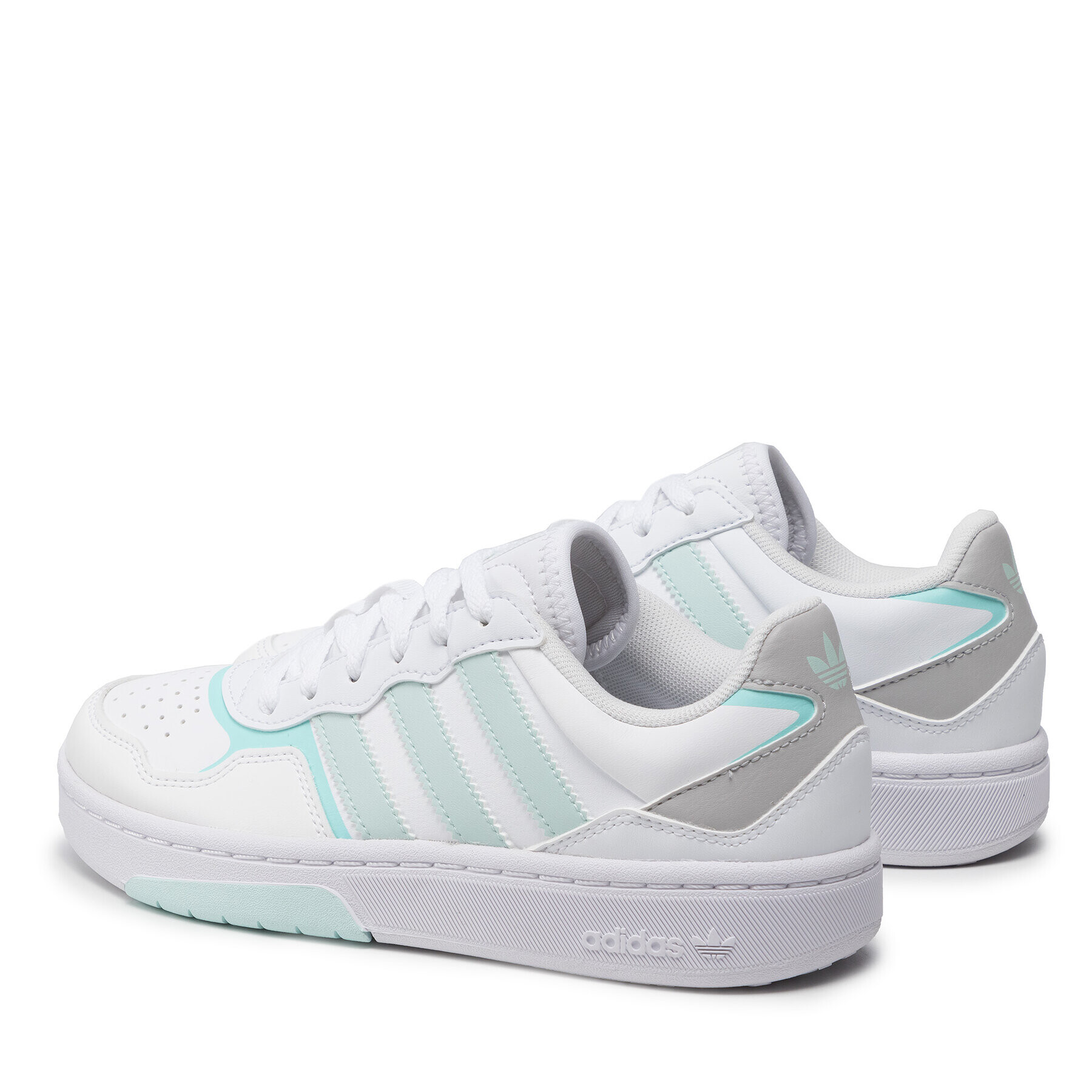 adidas Обувки Courtic J GY3637 Бял - Pepit.bg