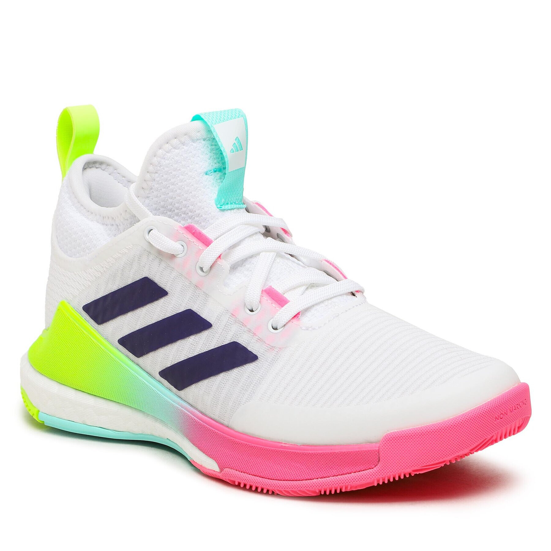 adidas Обувки Crazyflight Mid Shoes HP3337 Бял - Pepit.bg