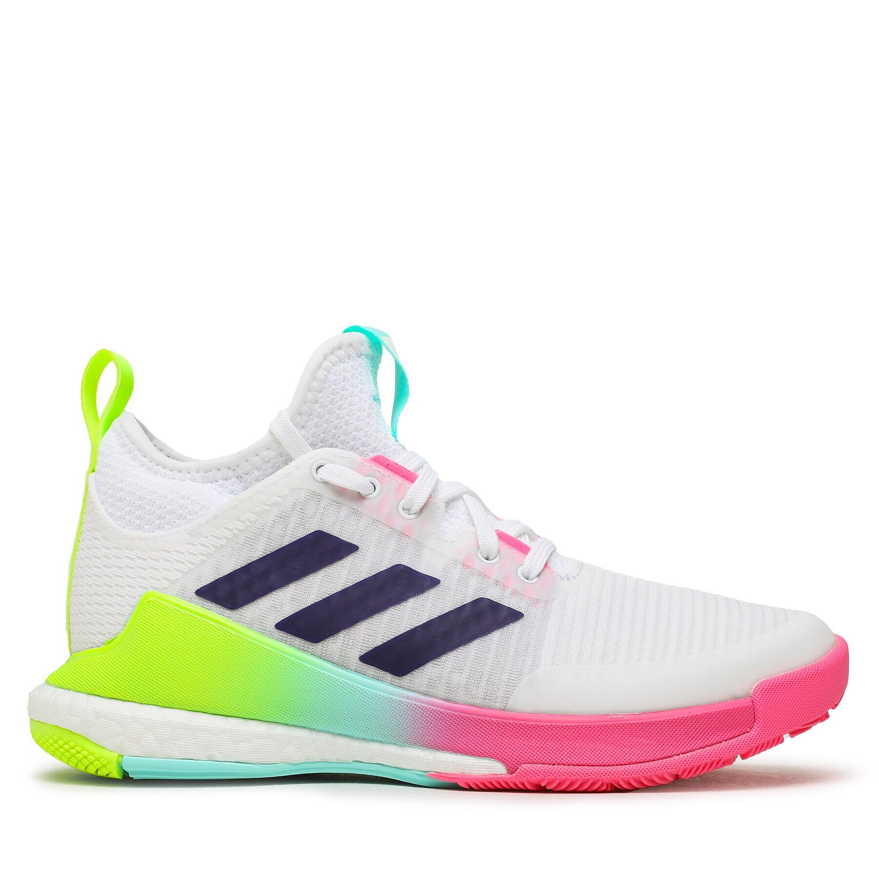 adidas Обувки Crazyflight Mid Shoes HP3337 Бял - Pepit.bg
