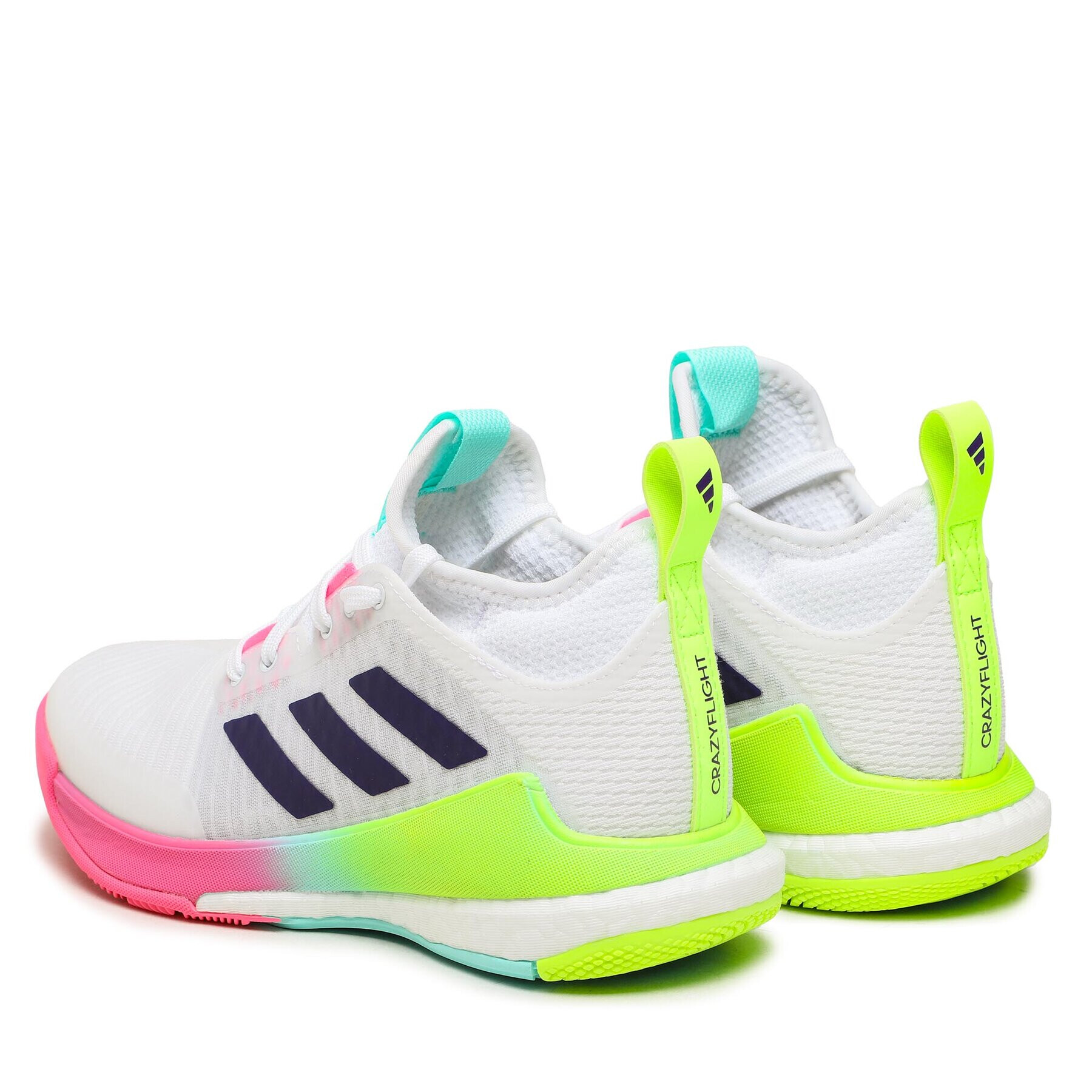 adidas Обувки Crazyflight Mid Shoes HP3337 Бял - Pepit.bg