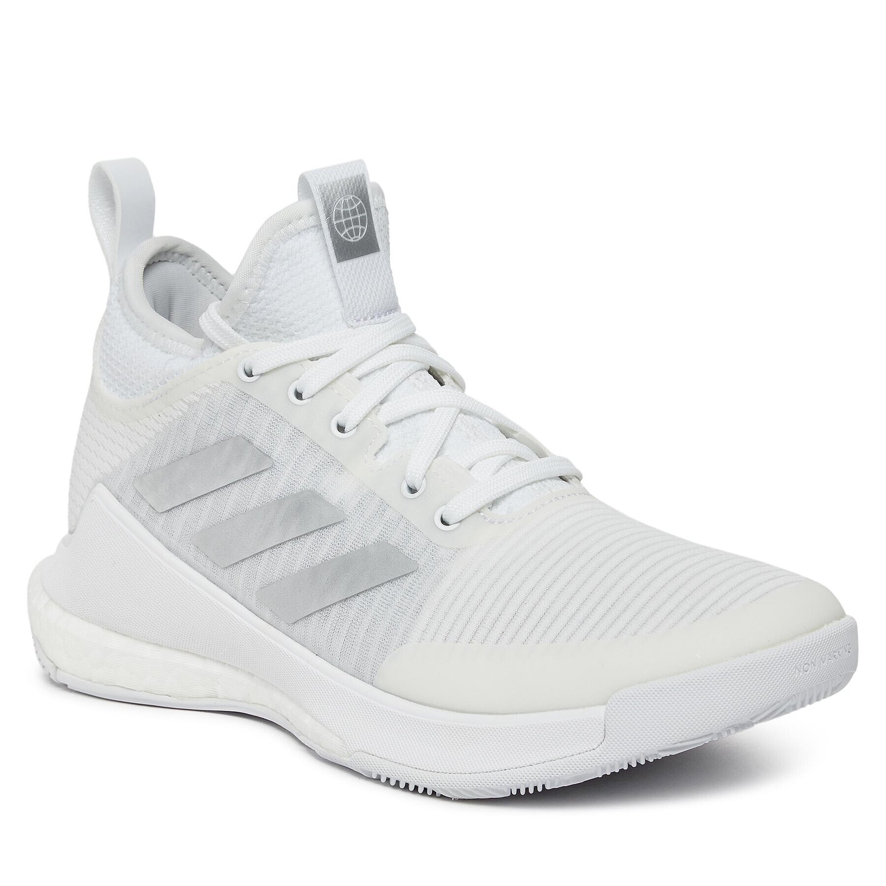 adidas Обувки Crazyflight Mid Shoes HQ3491 Бял - Pepit.bg