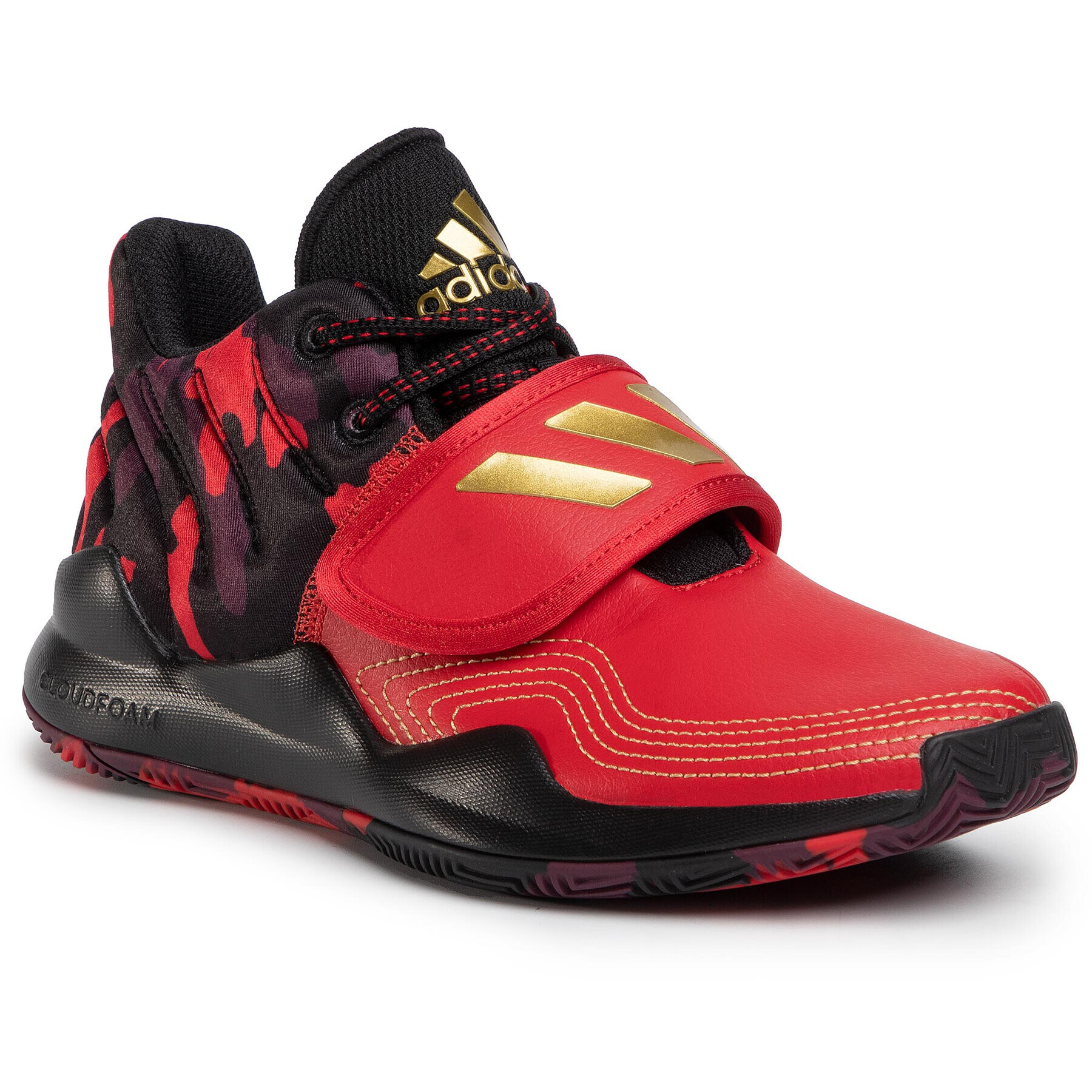 adidas Обувки Deep Threat J FV2276 Червен - Pepit.bg