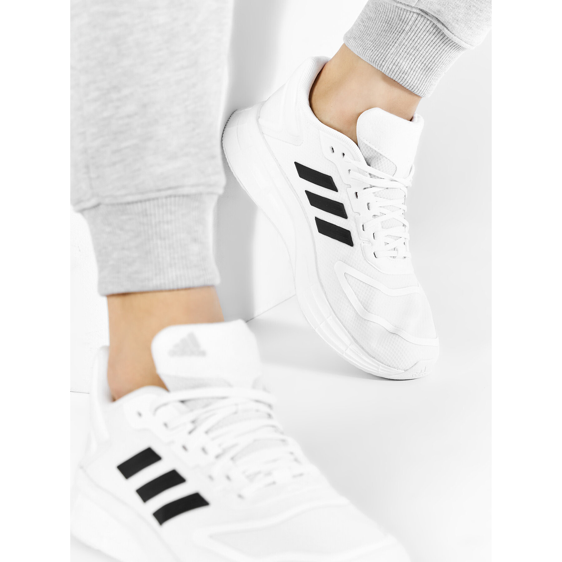 adidas Обувки Duramo Sl 2.0 GW8348 Бял - Pepit.bg