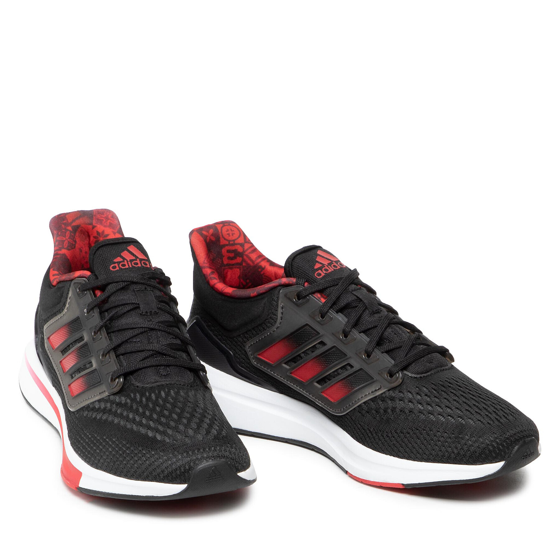 adidas Обувки EQ21 Run GZ4053 Черен - Pepit.bg