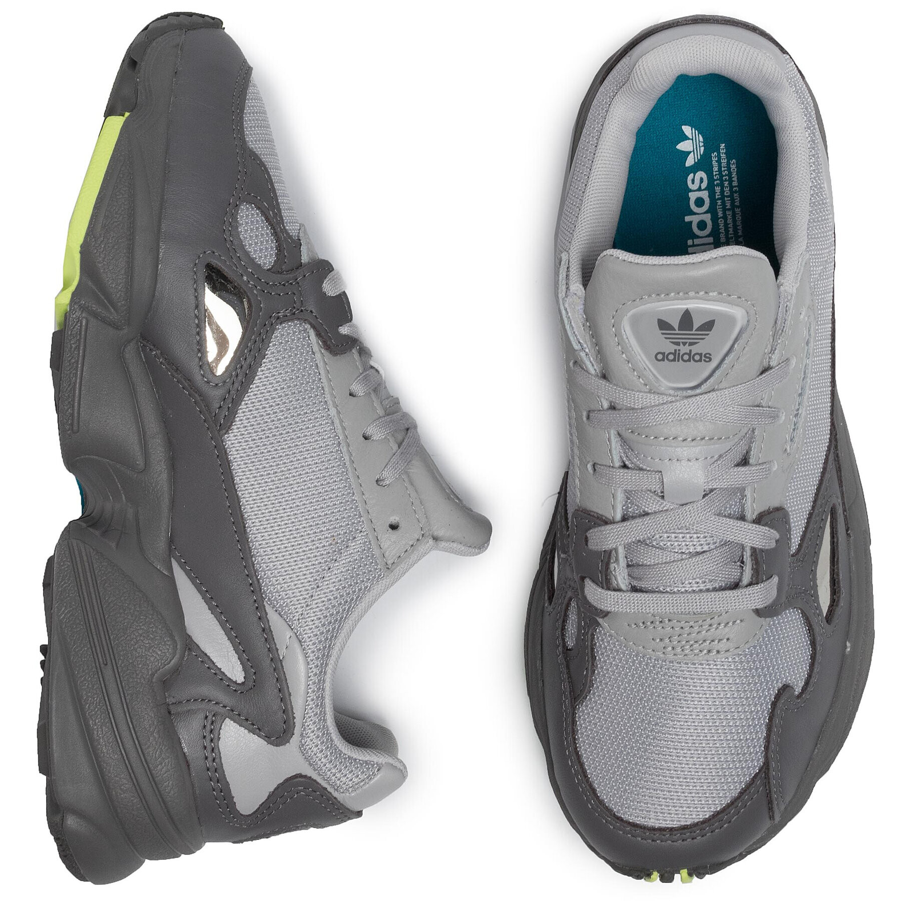 adidas Обувки Falcon W EE5115 Сив - Pepit.bg