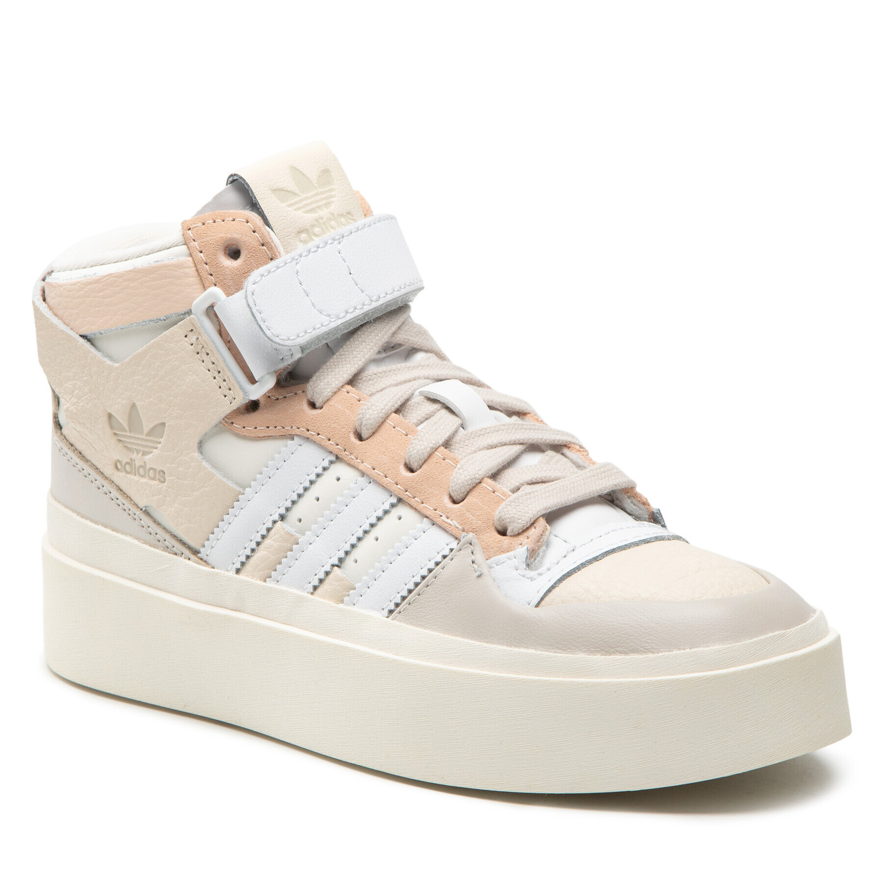 adidas Обувки Forum Bonega Mid W GW7061 Бежов - Pepit.bg