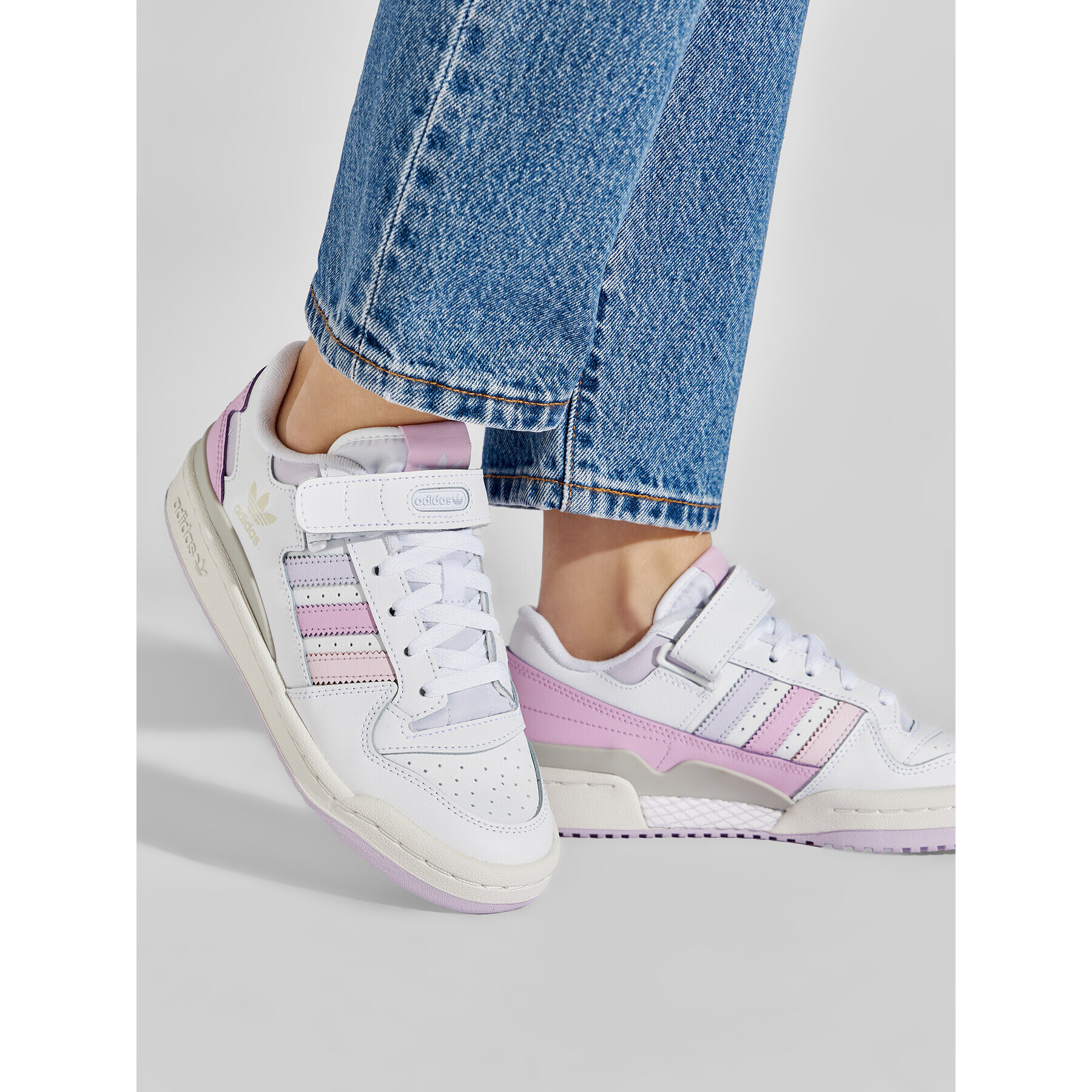 adidas Обувки Forum Low W FZ5946 Бял - Pepit.bg