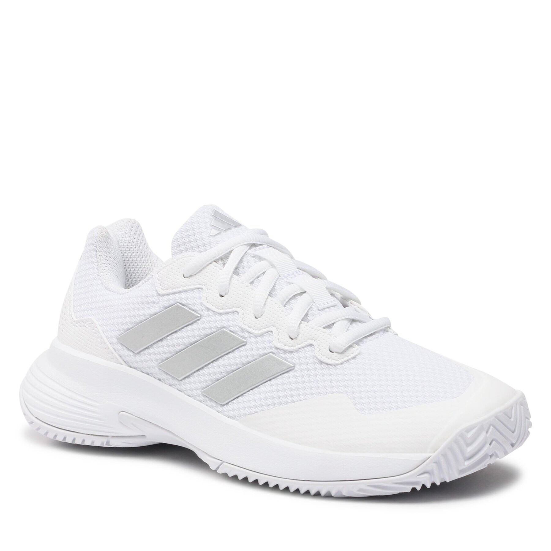 adidas Обувки Gamecourt 2.0 Tennis Shoes HQ8476 Бял - Pepit.bg