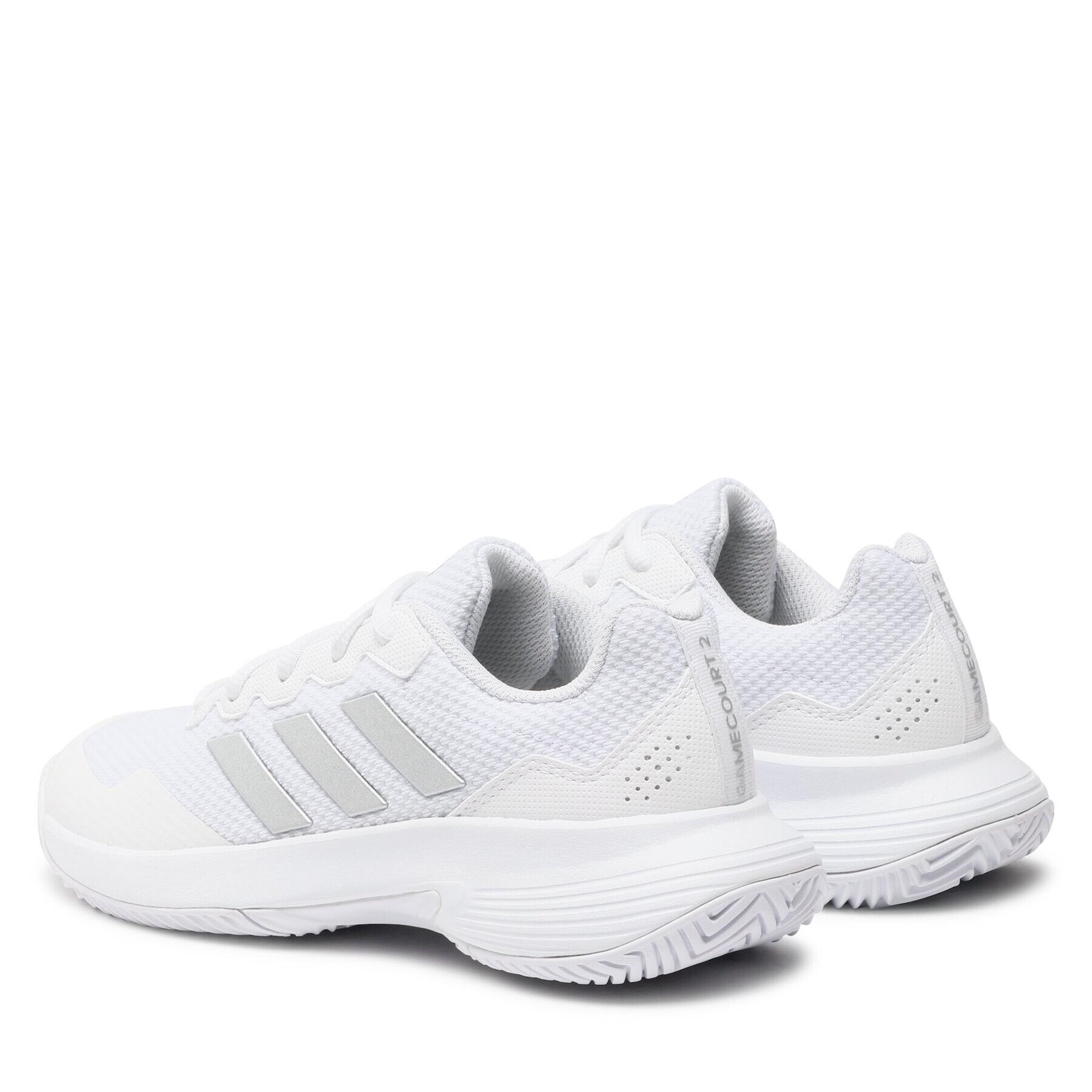 adidas Обувки Gamecourt 2.0 Tennis Shoes HQ8476 Бял - Pepit.bg