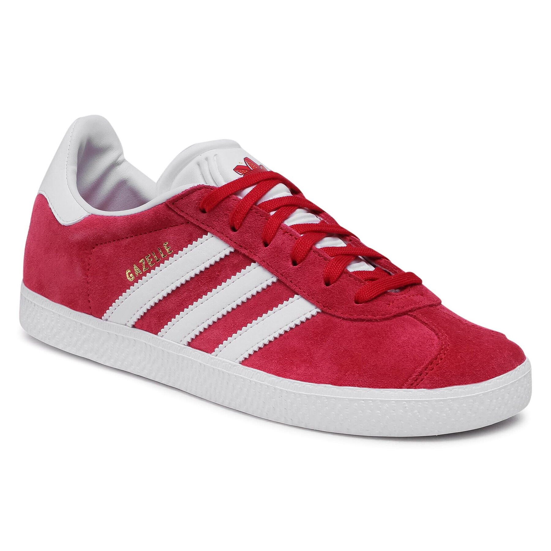 adidas Обувки Gazelle J FX6116 Червен - Pepit.bg